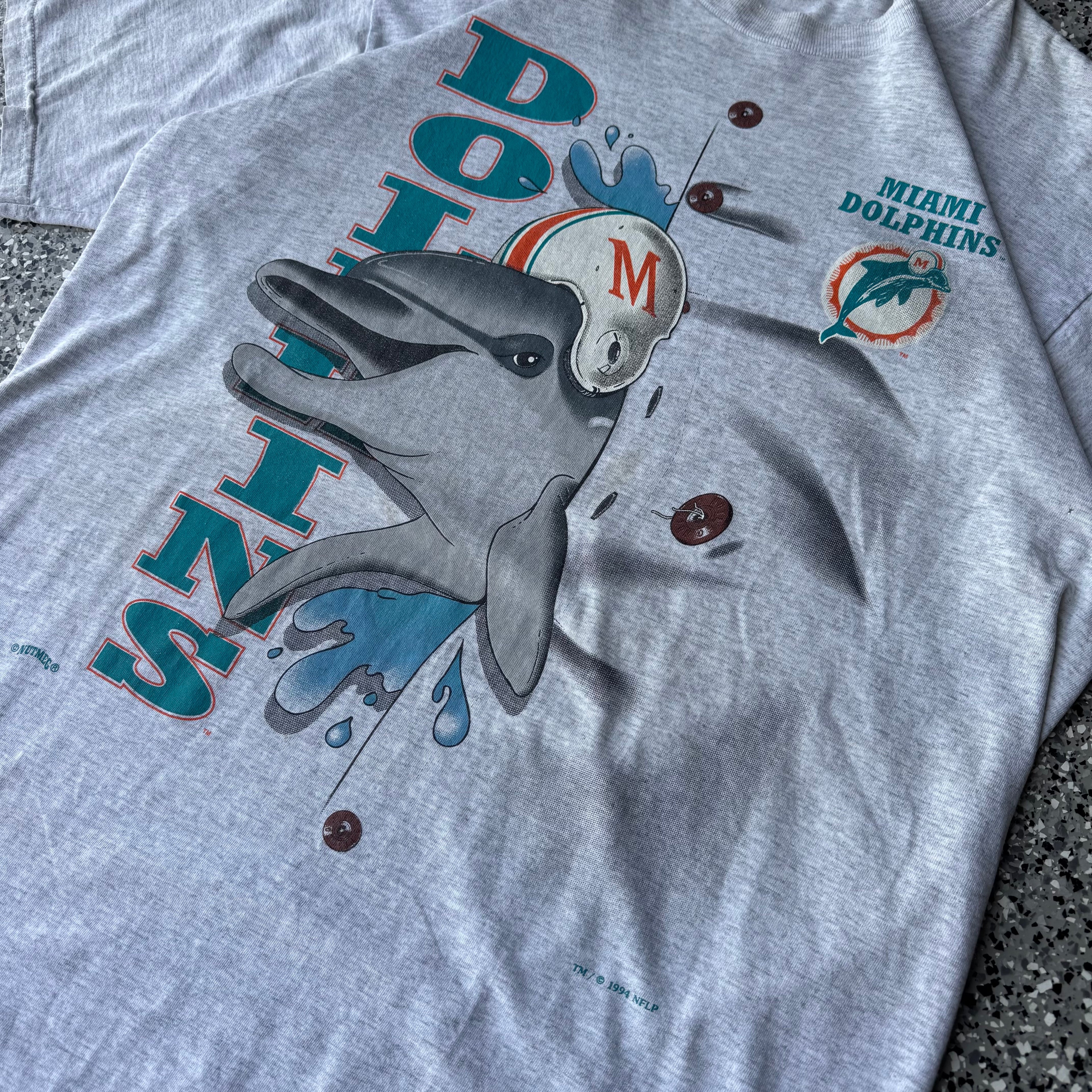 1990s Miami Dolphins Nutmeg T-shirt (L)