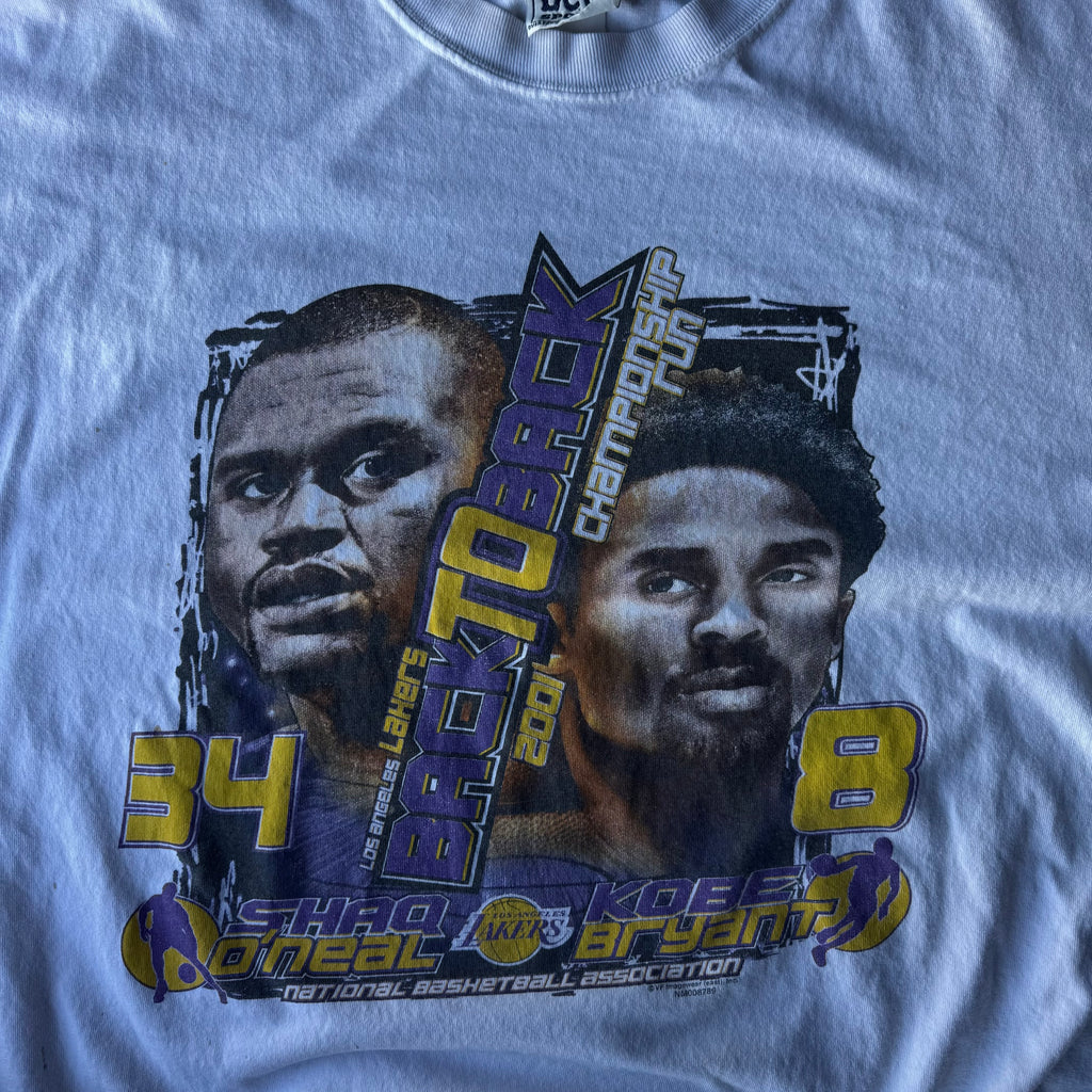 2001 Nba Lakers Shaq x Kobe “Back to back” T-shirt (XL)