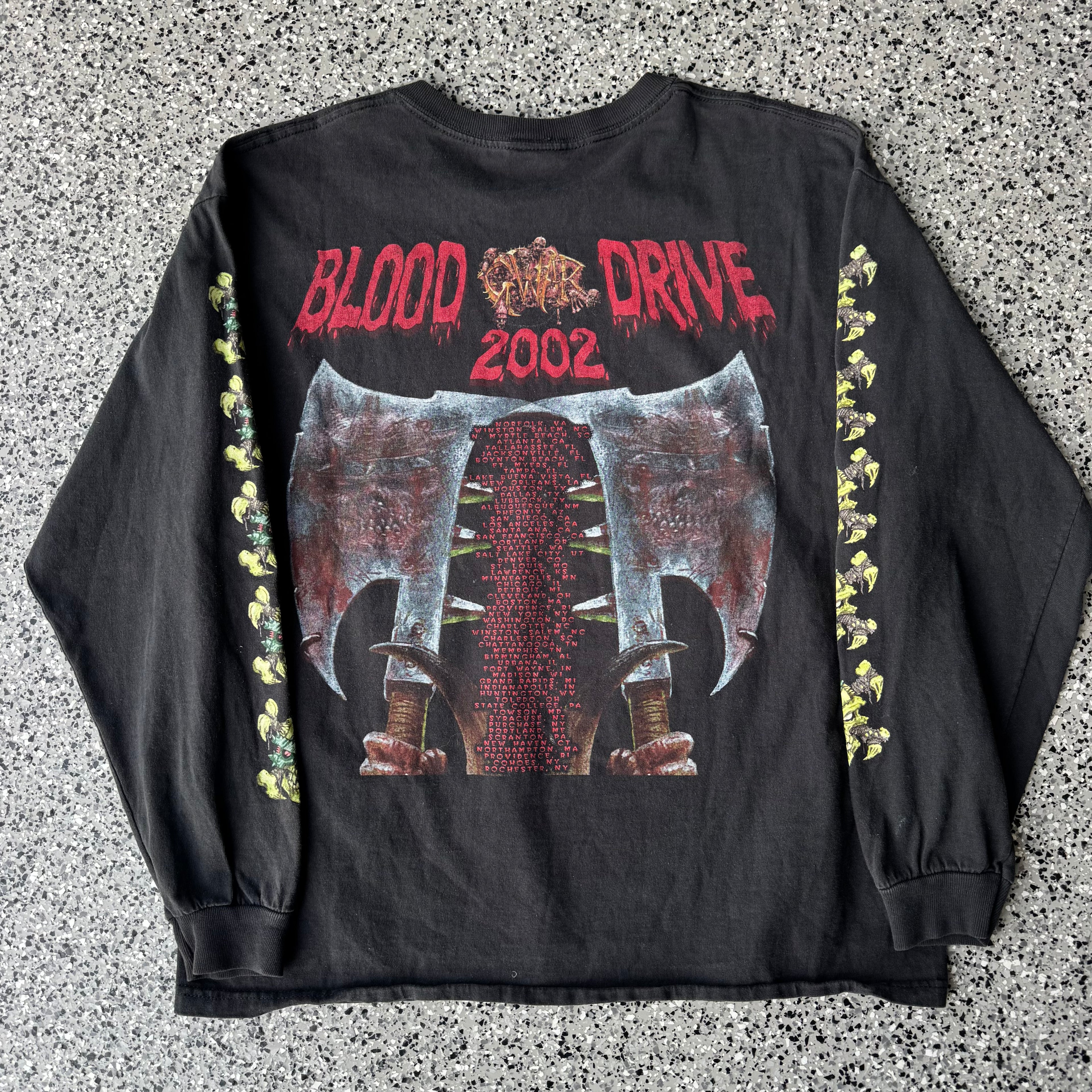 2000s Gwar Blood Drive Tour Shirt L/S