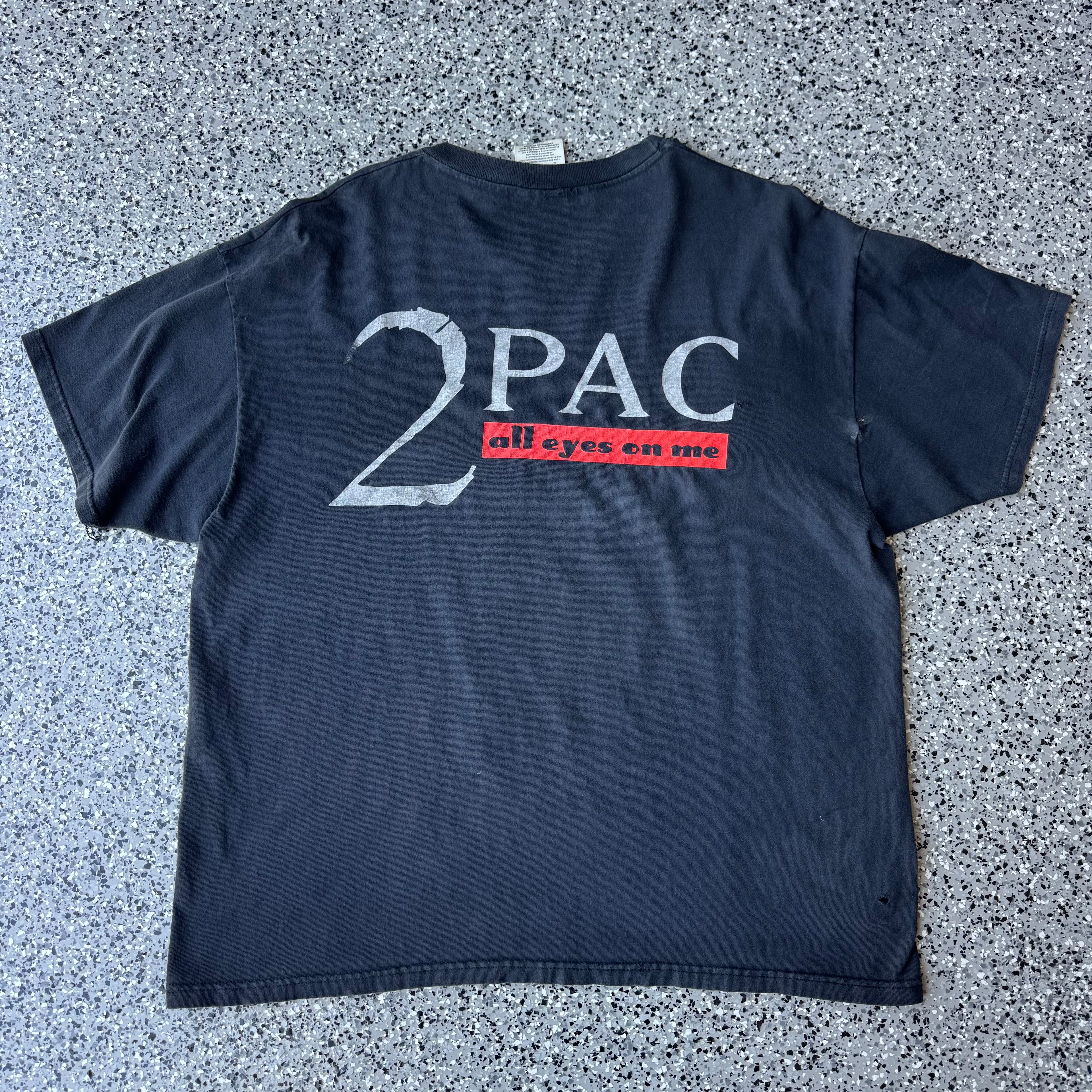 1990s 2Pac “All eyes on me” Rap Tee