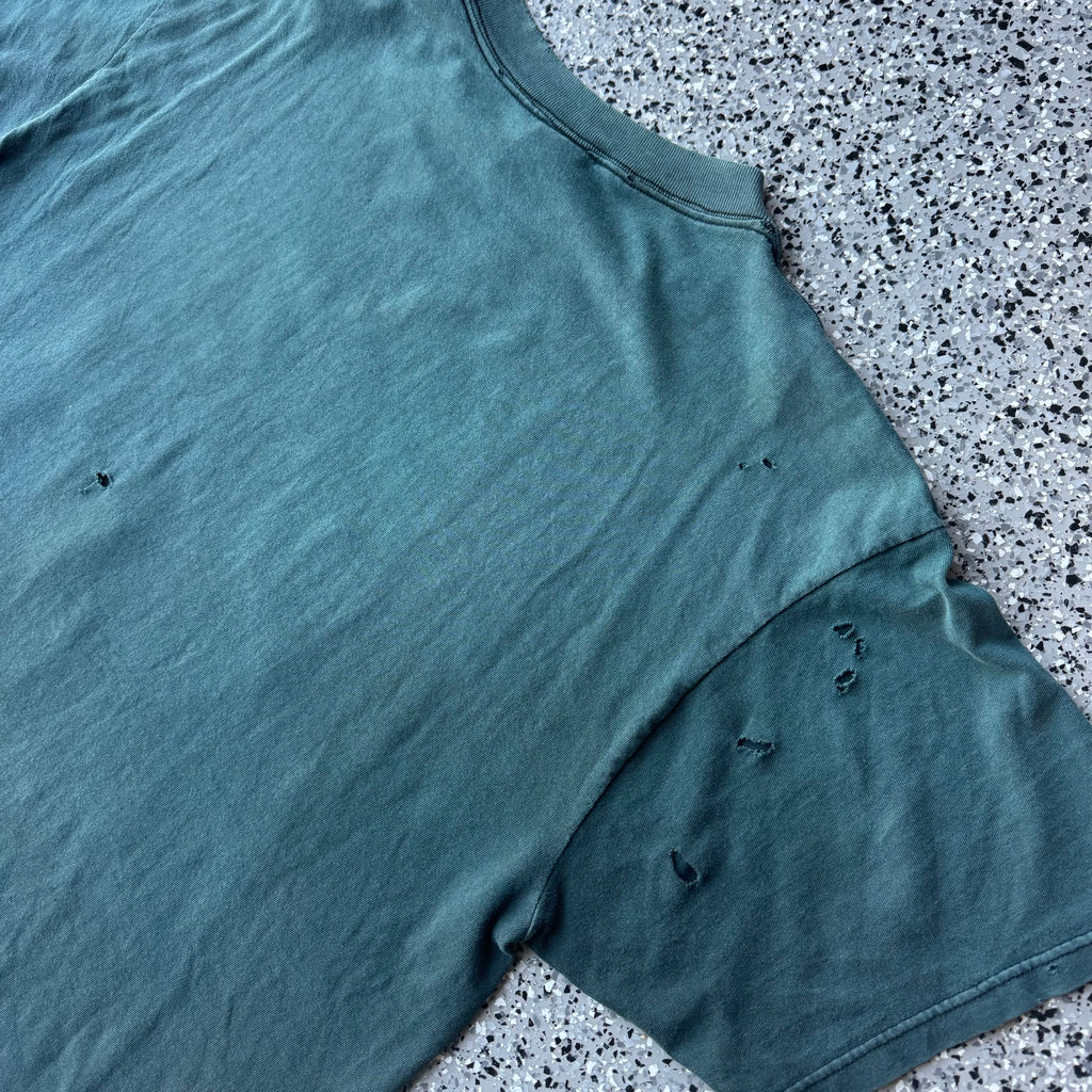 1990s Bulls Lightning Basketball Faded & Distressed t-shirt (L)