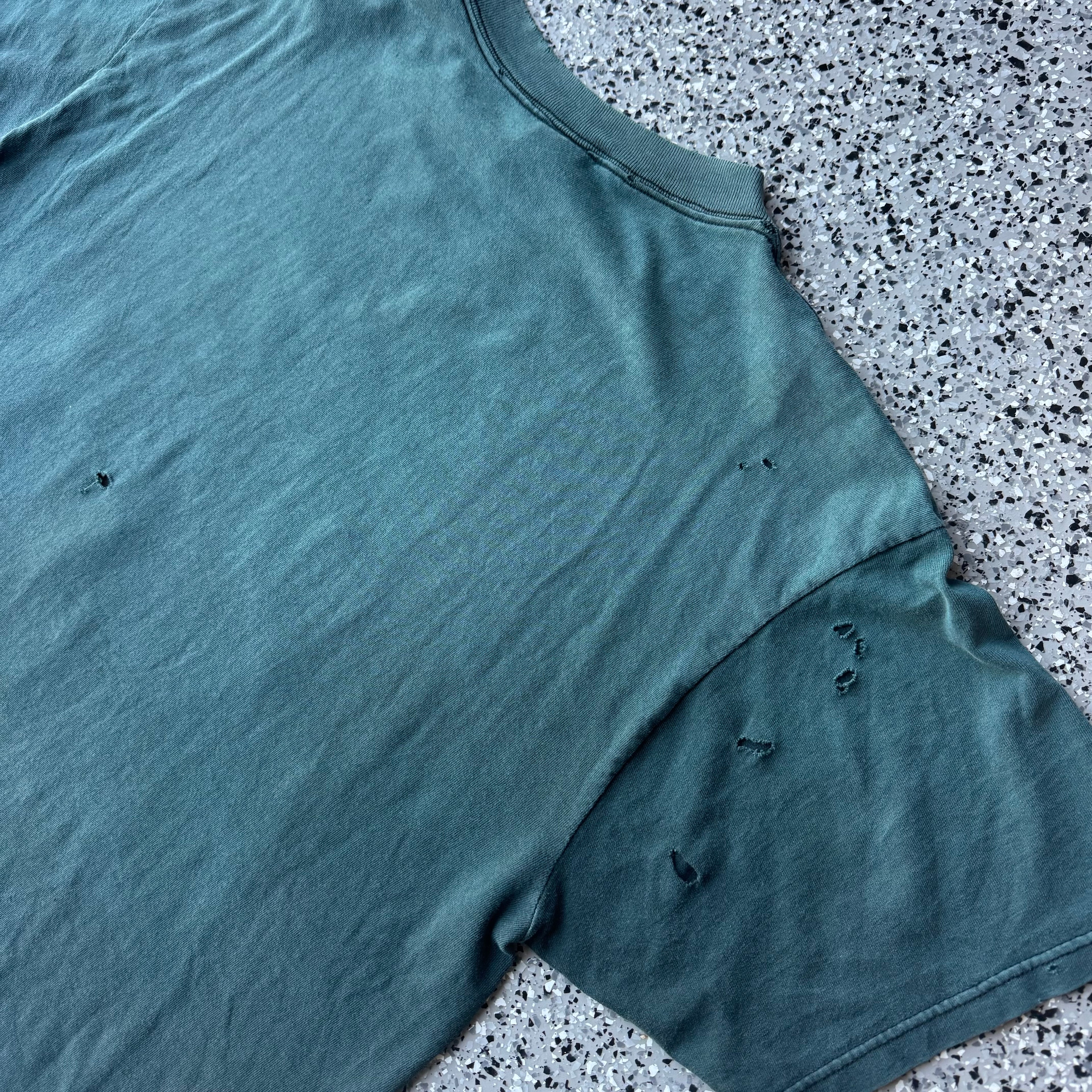 1990s Bulls Lightning Basketball Faded & Distressed t-shirt (L)
