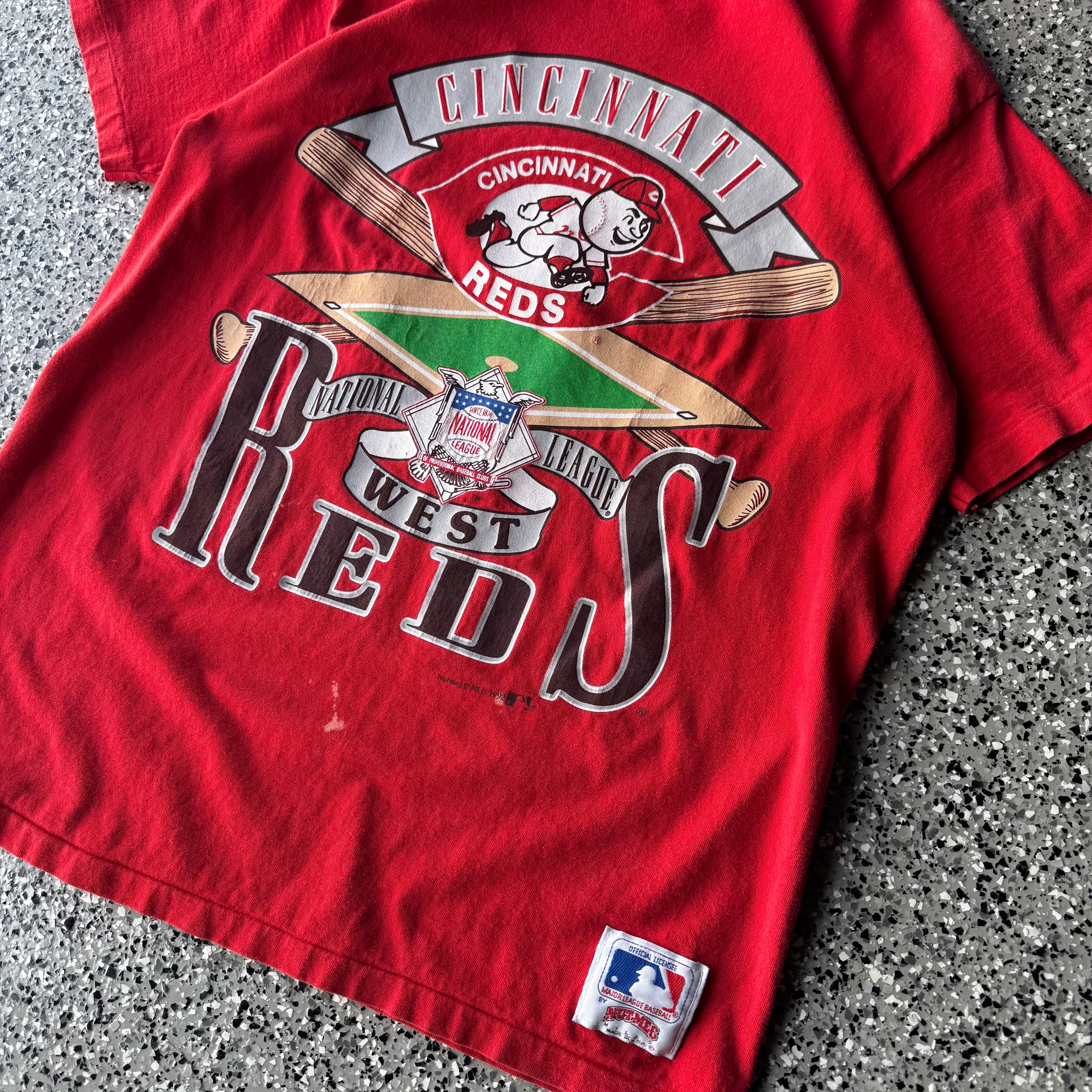 1990s Cincinnati Reds National League Champions T-Shirt (L)
