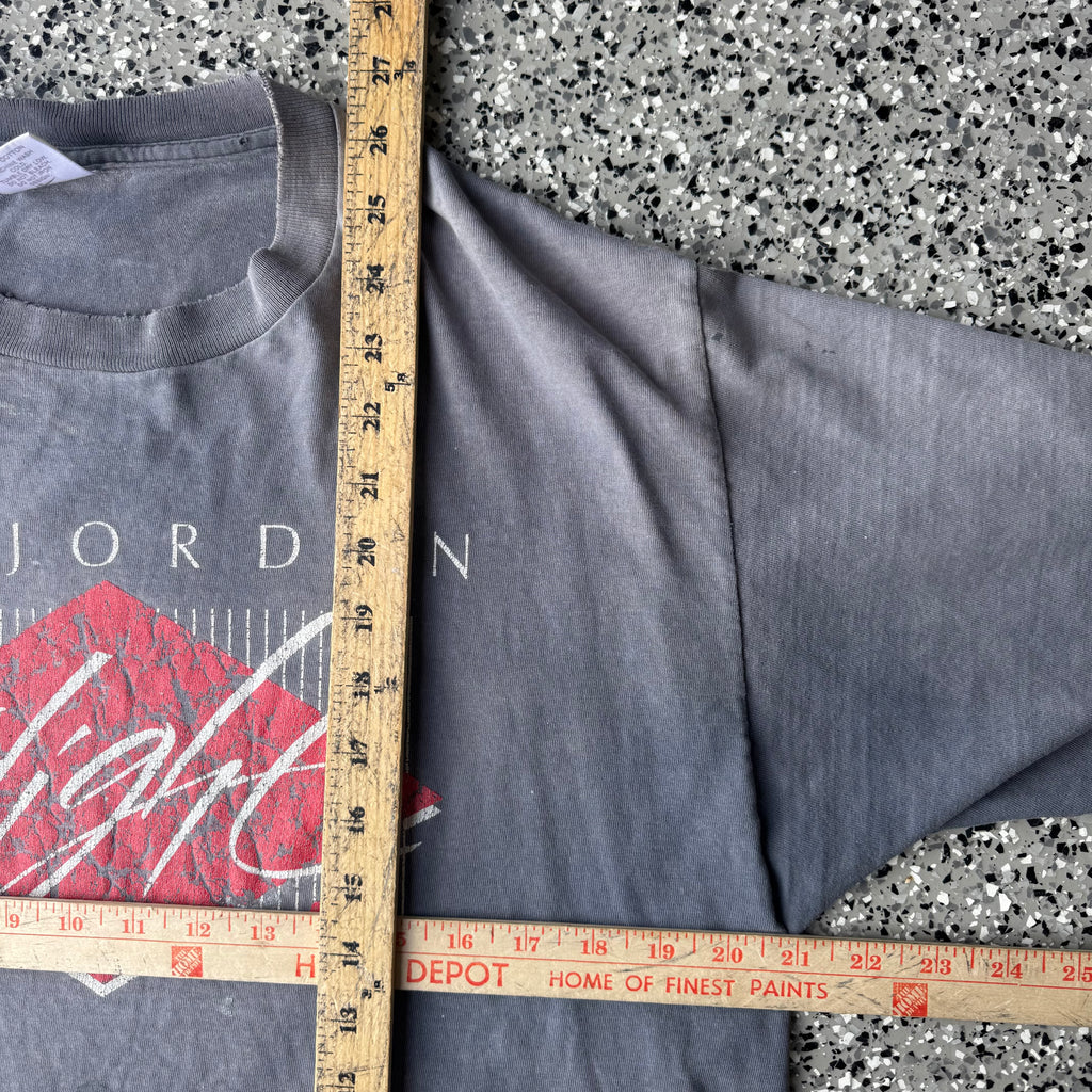 1990s Nike Air Jordan 4 Flight Faded T-Shirt *FREE*
