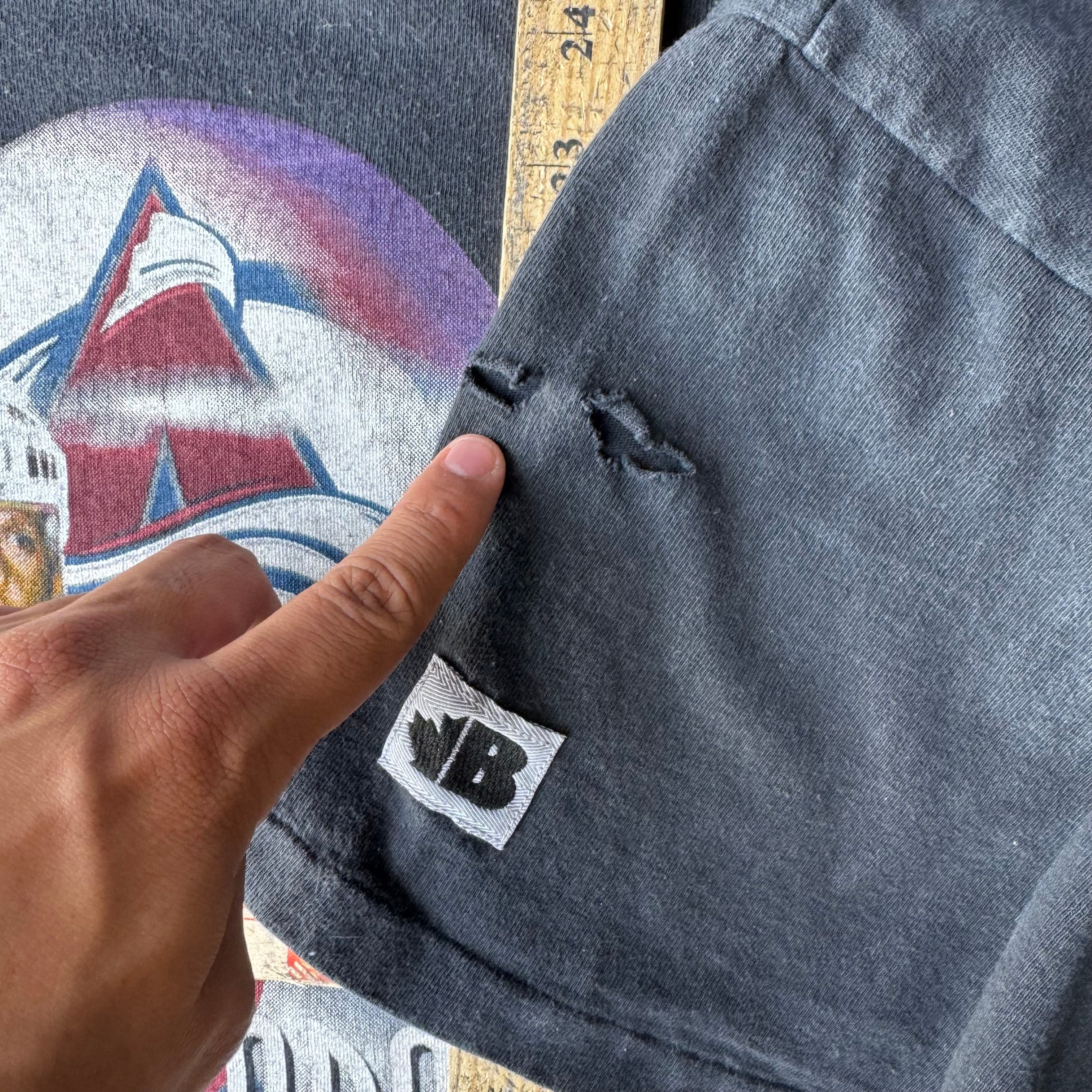 1990s Colorado Avalanche Hockey T-shirt (M)
