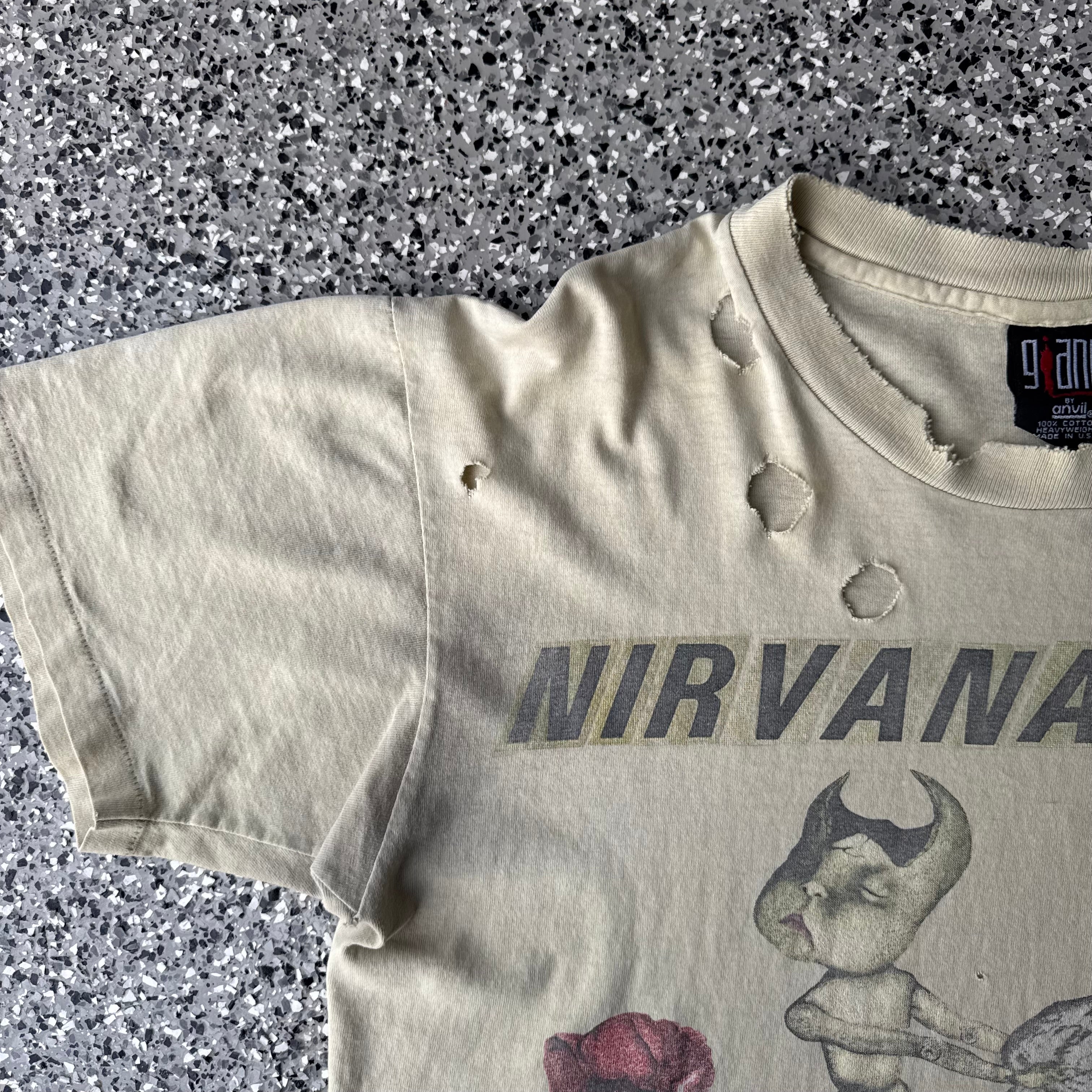 1990s Nirvana “Incesticide” Distressed T-Shirt