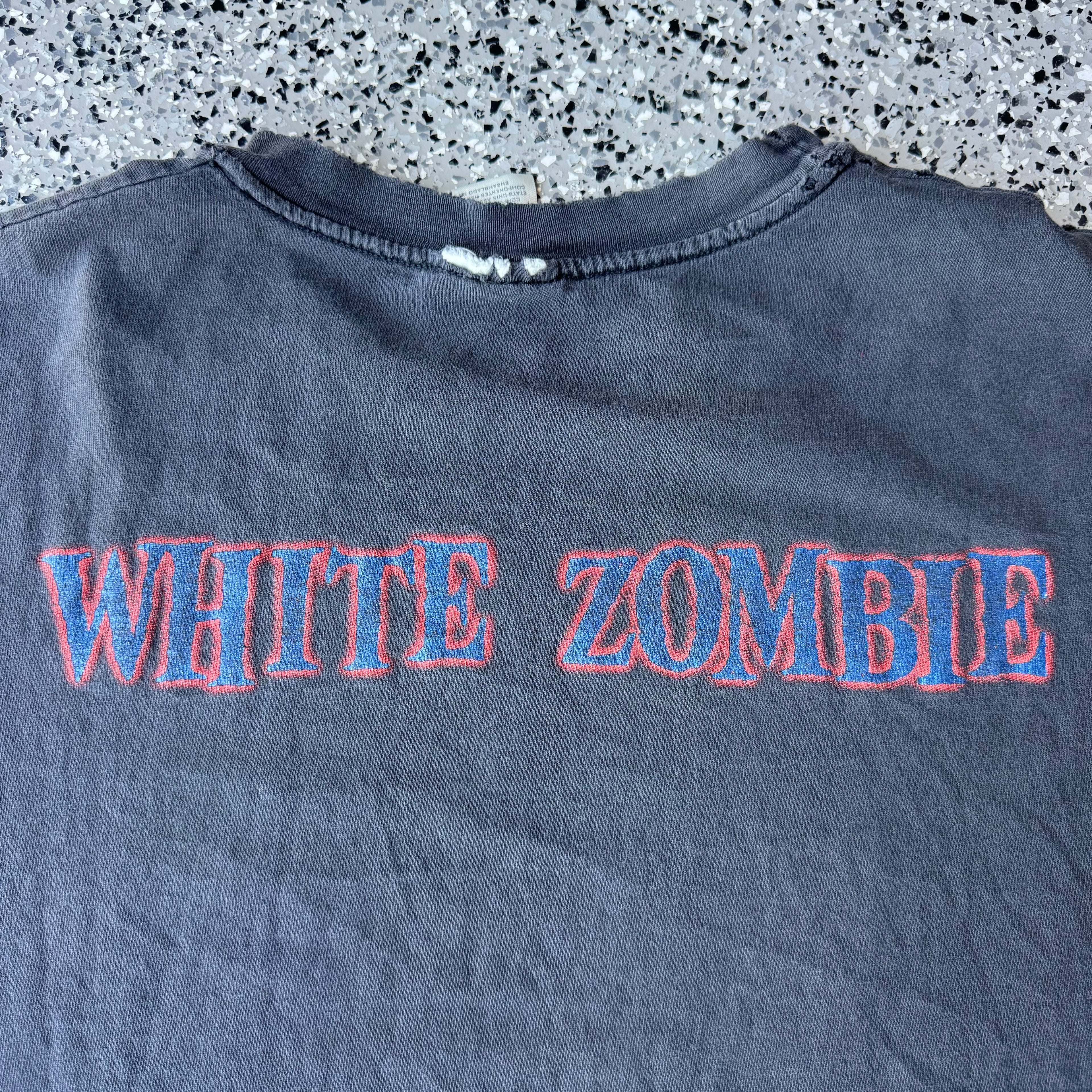 1990s White Zombie Astro creep Faded shirt
