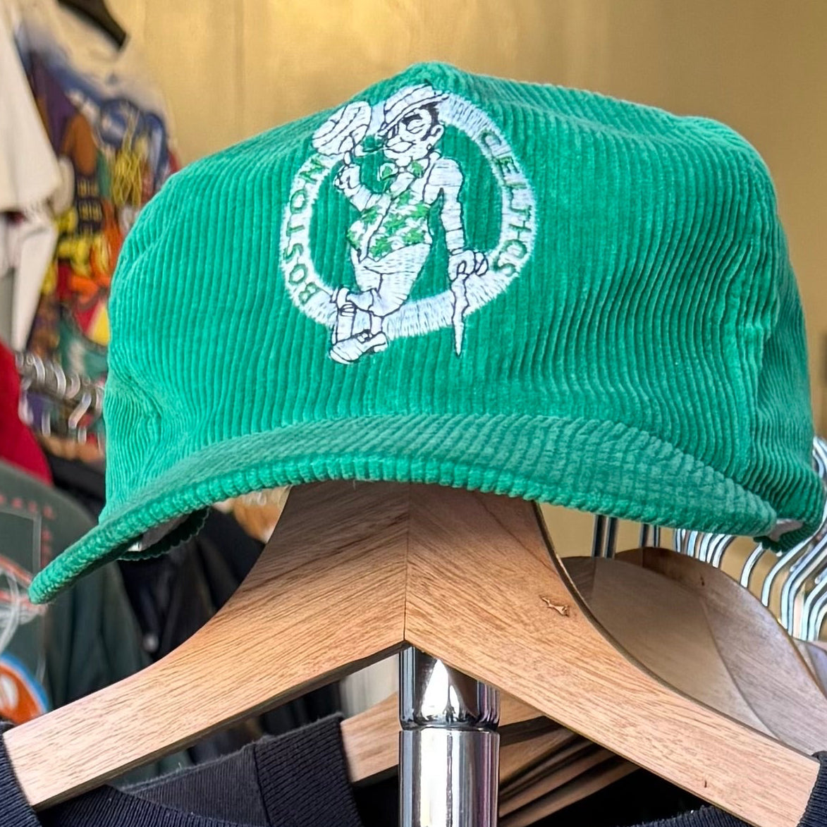1980s Celtics Courdoroy hat