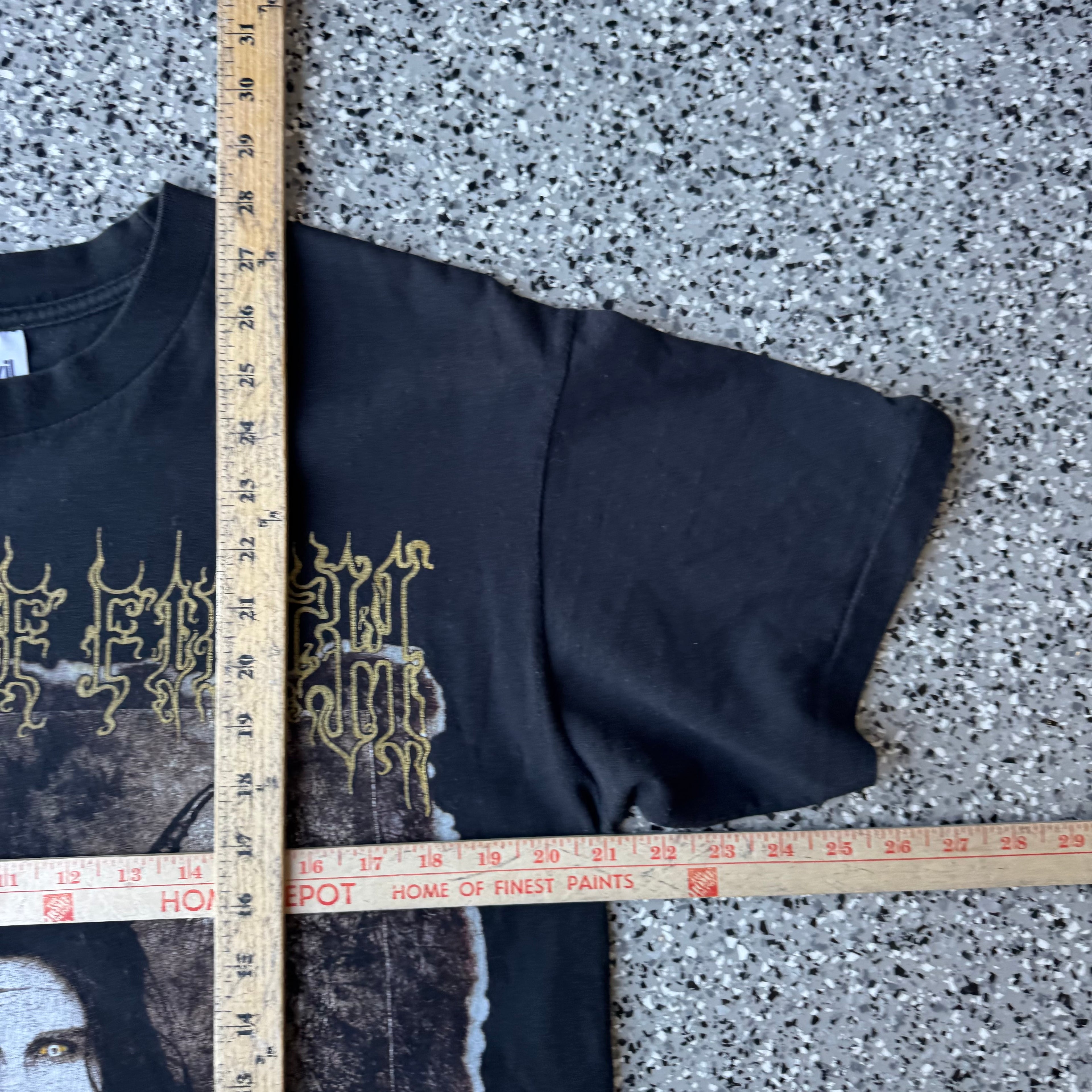 1998 Cradle of filth “The wall-eyed vain & insane” T-shirt Single stitch
