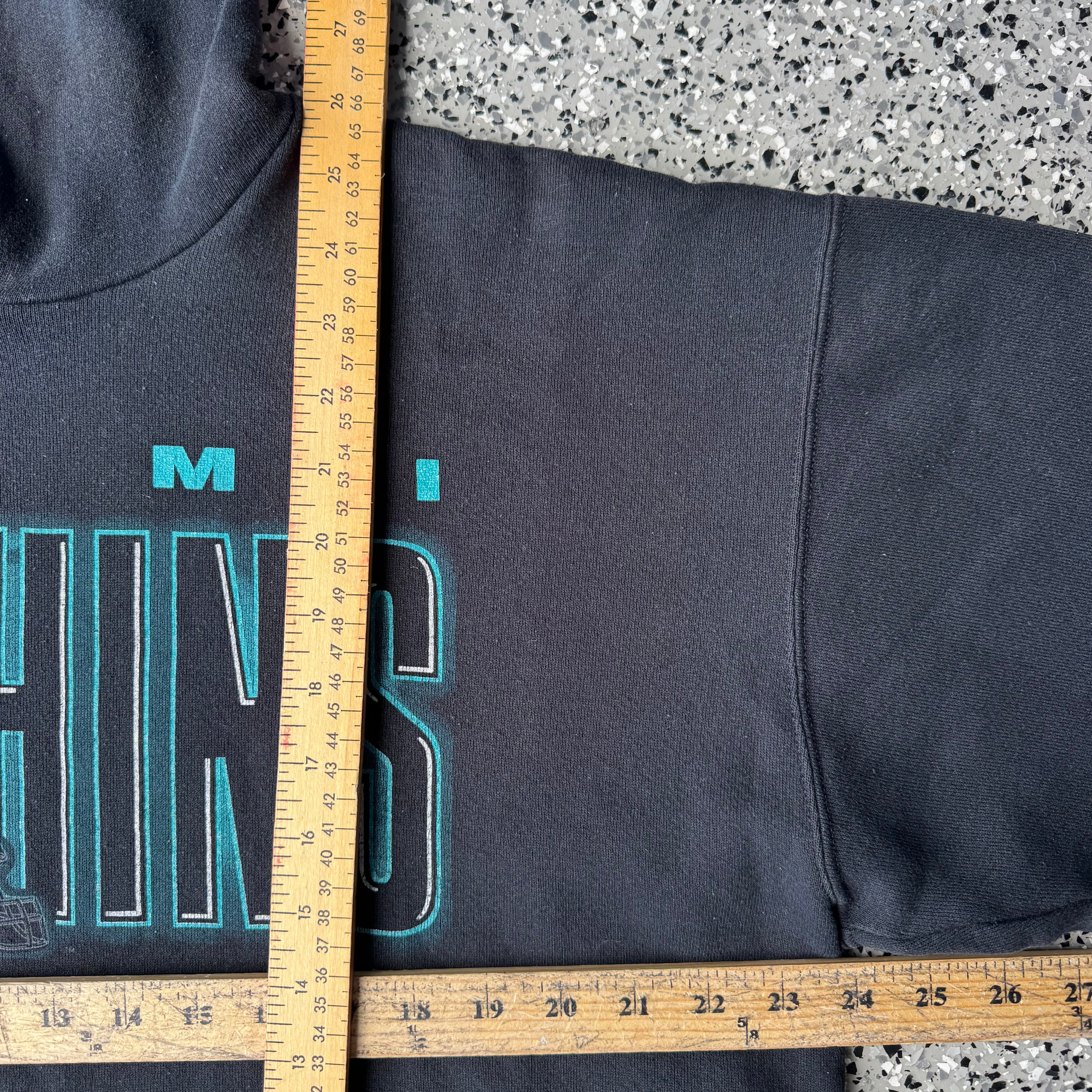 1990s Miami Dolphins Football Salem Sportwear Hoodie