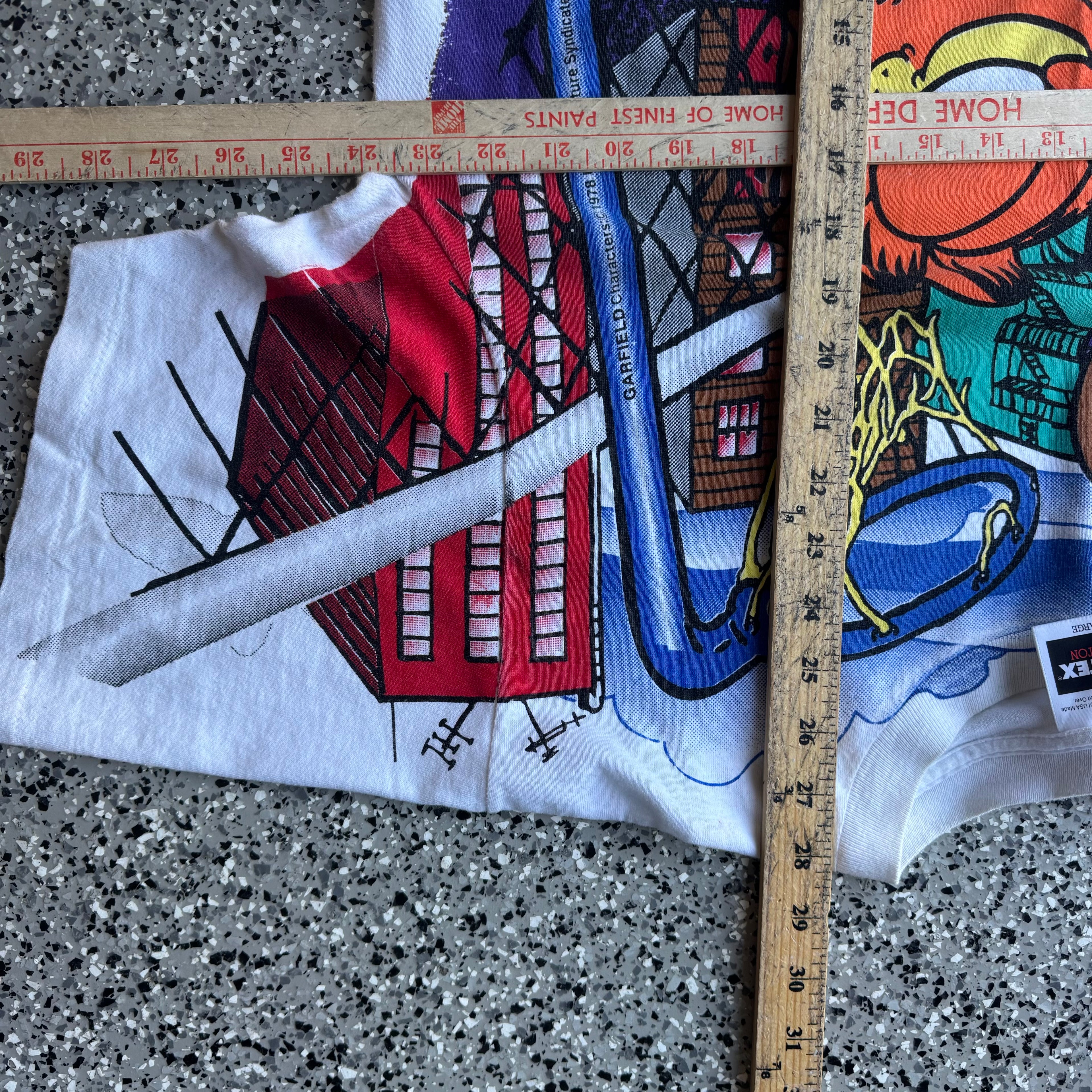 1990s Garlfield AOP Basketball “Jam Session”