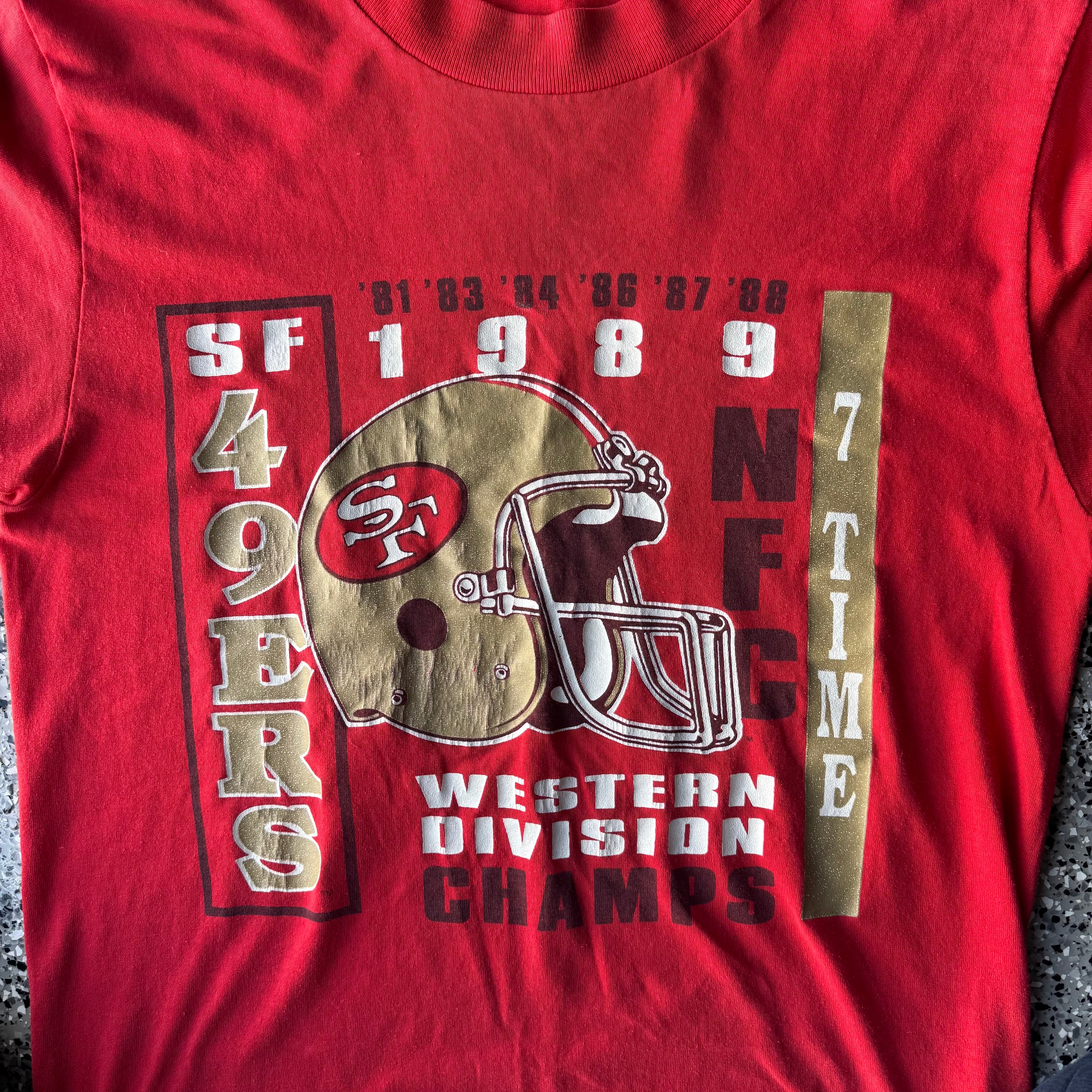 1980s San Francisco 49ers Football T-shirt (M)