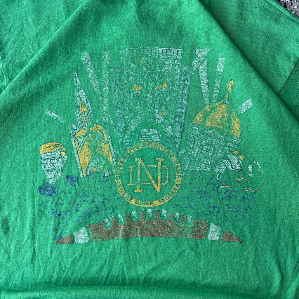 1990s Notre Dame Faded T-shirt (XL)