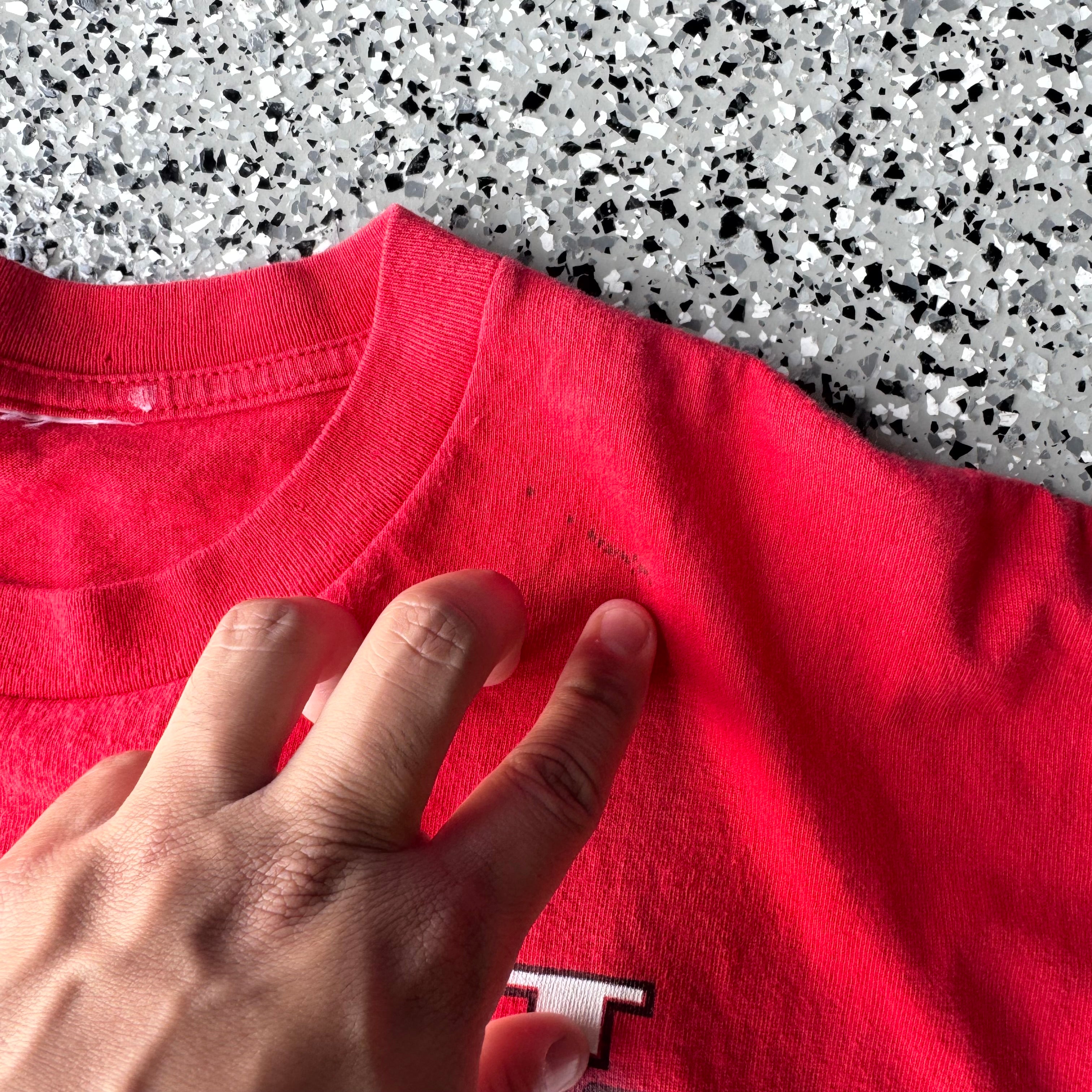 1990s Detroit Red Wings Hockey Red t-shirt (L)