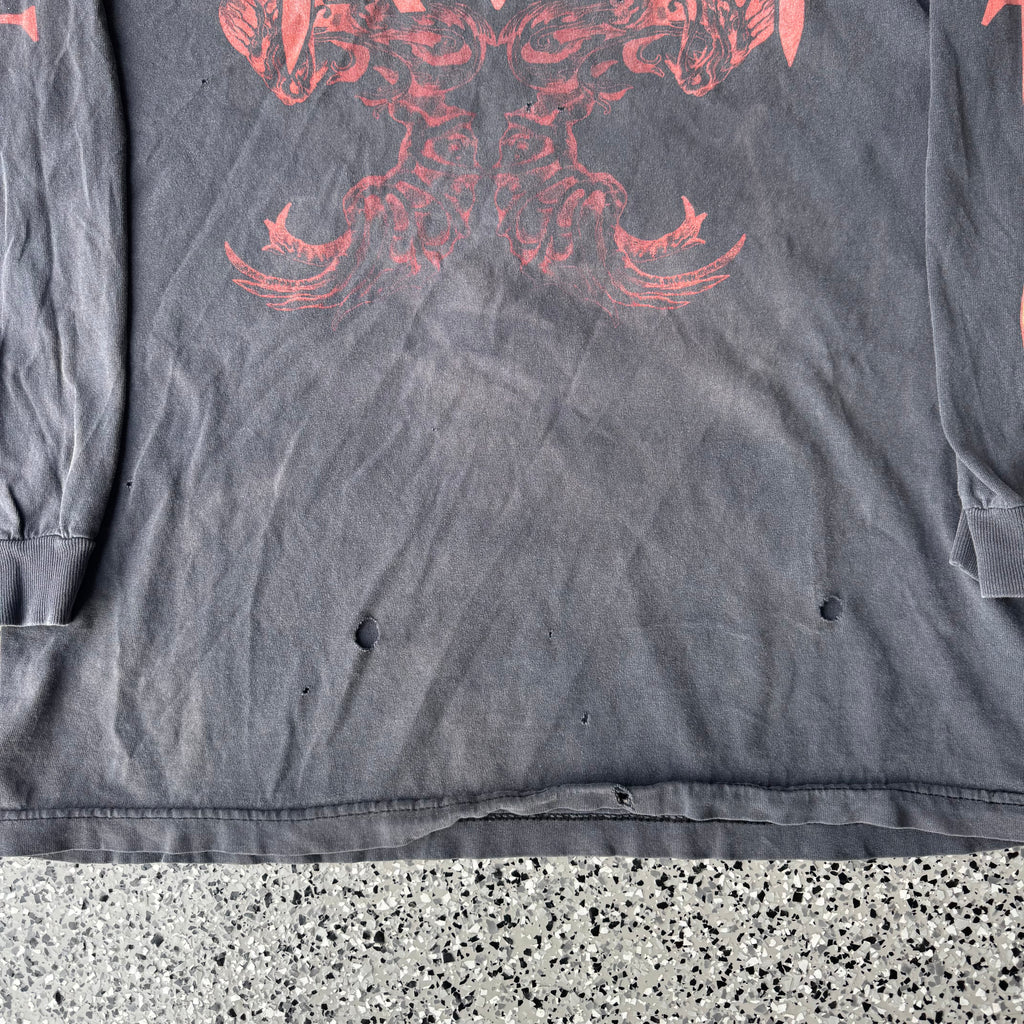2000s Trivium Metal band L/S