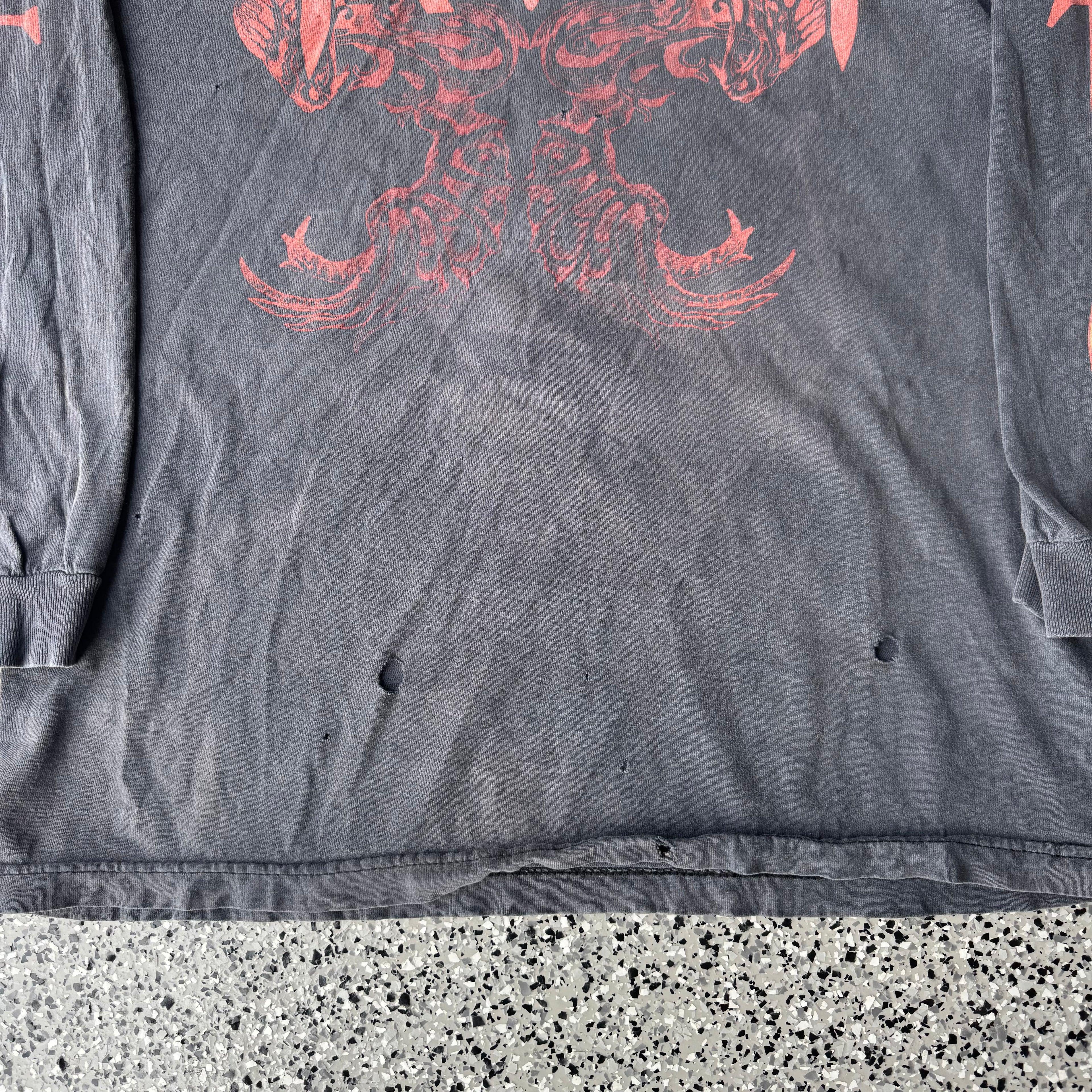 2000s Trivium Metal band L/S