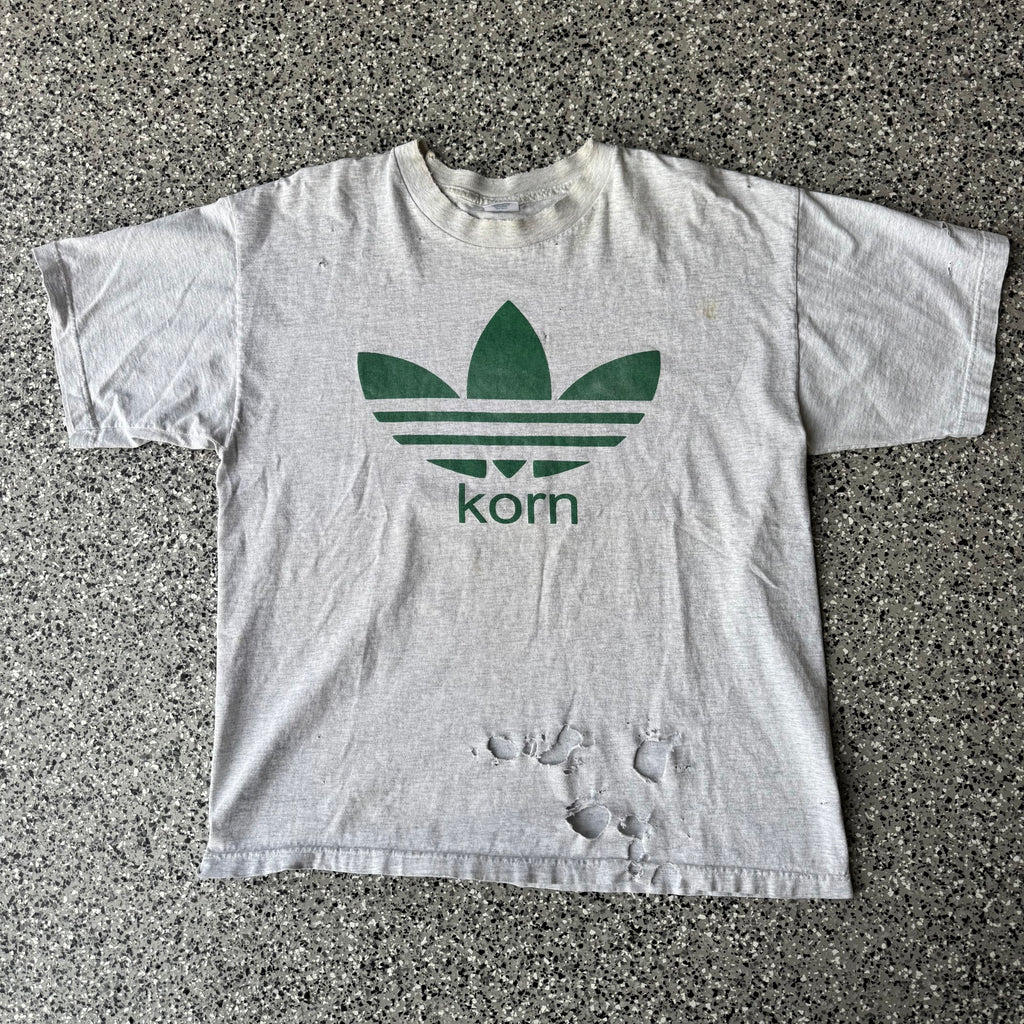 1990s Korn Weed Adidas Bootleg T-shirt