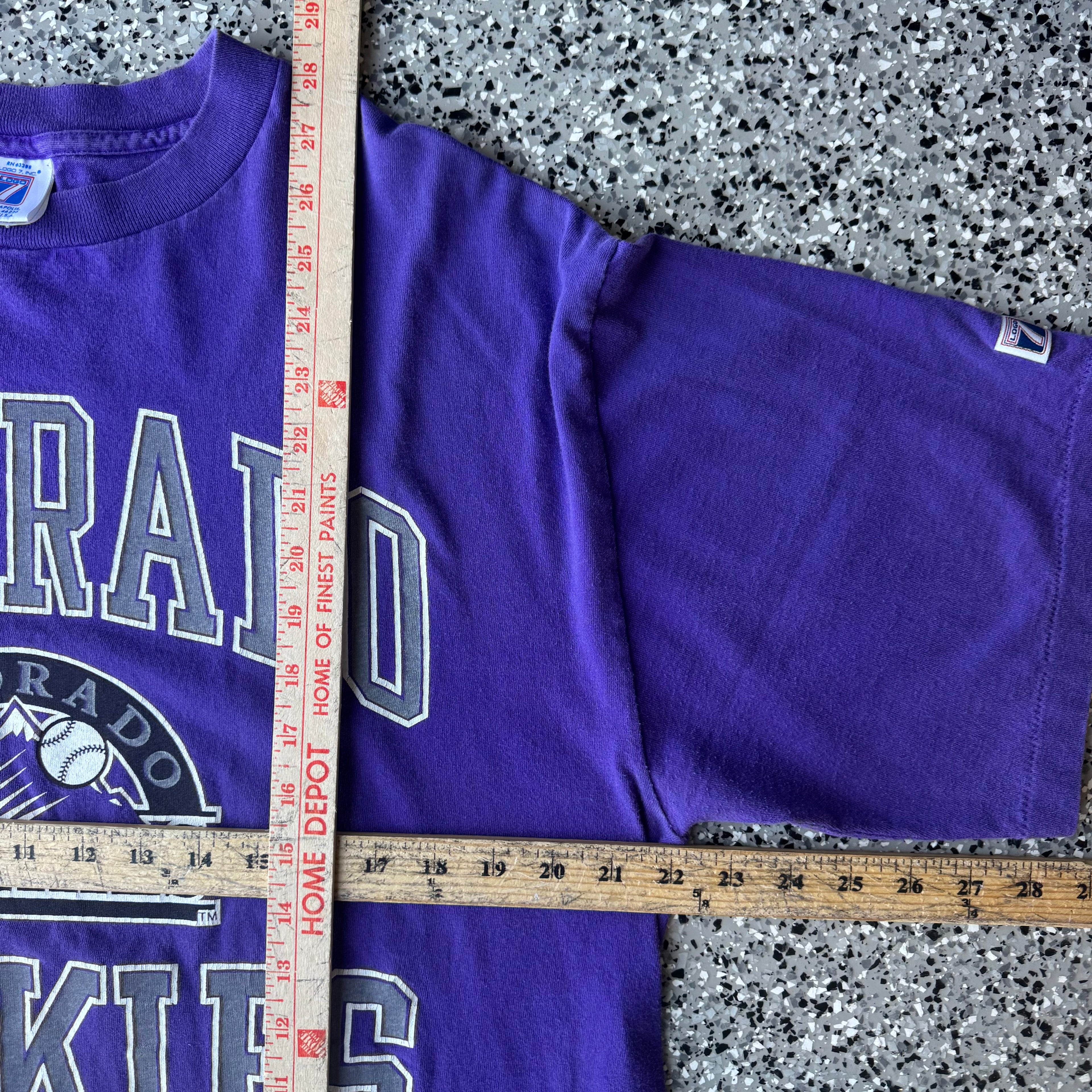 1990s Colorado rockies baseball t-shirt (XL)