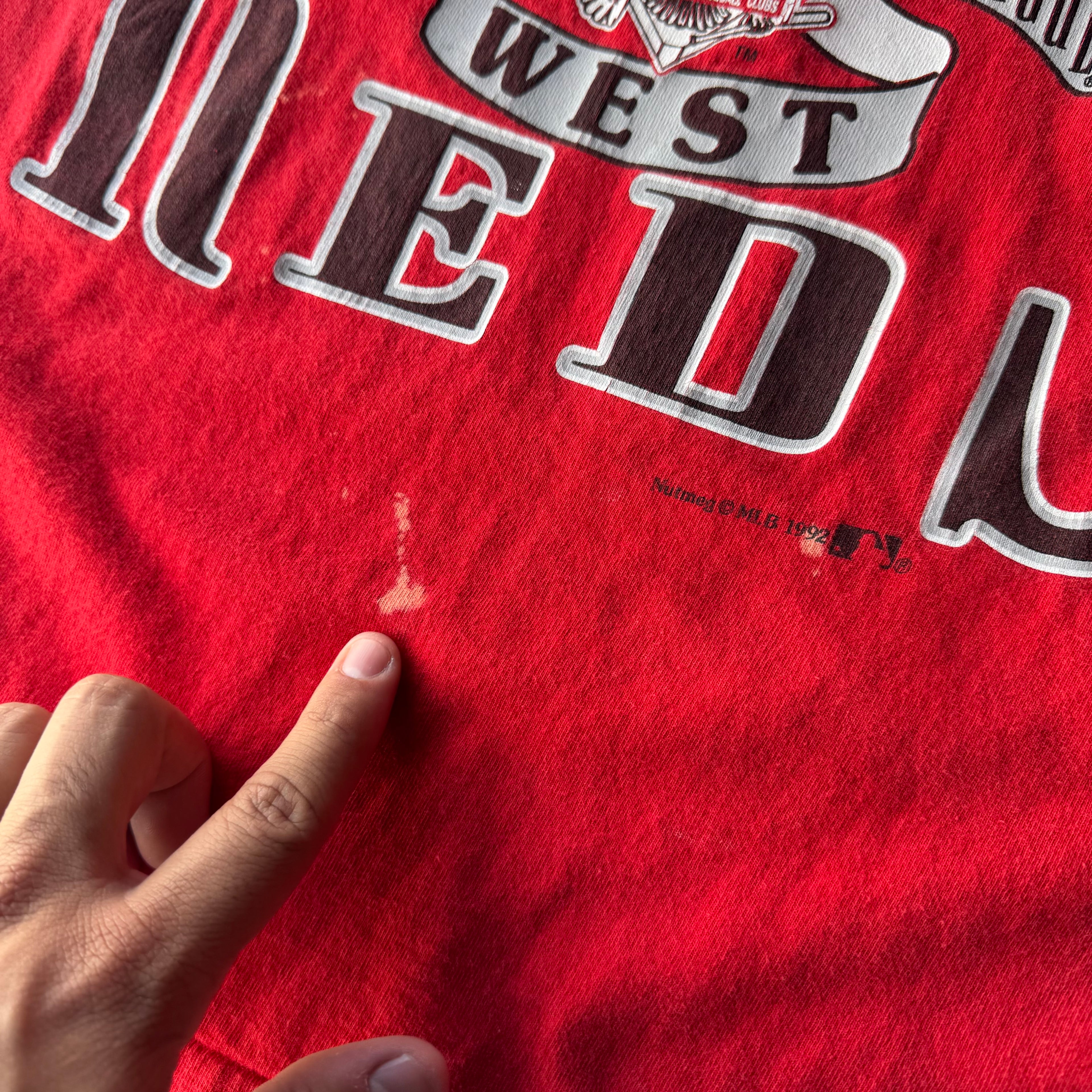 1990s Cincinnati Reds National League Champions T-Shirt (L)
