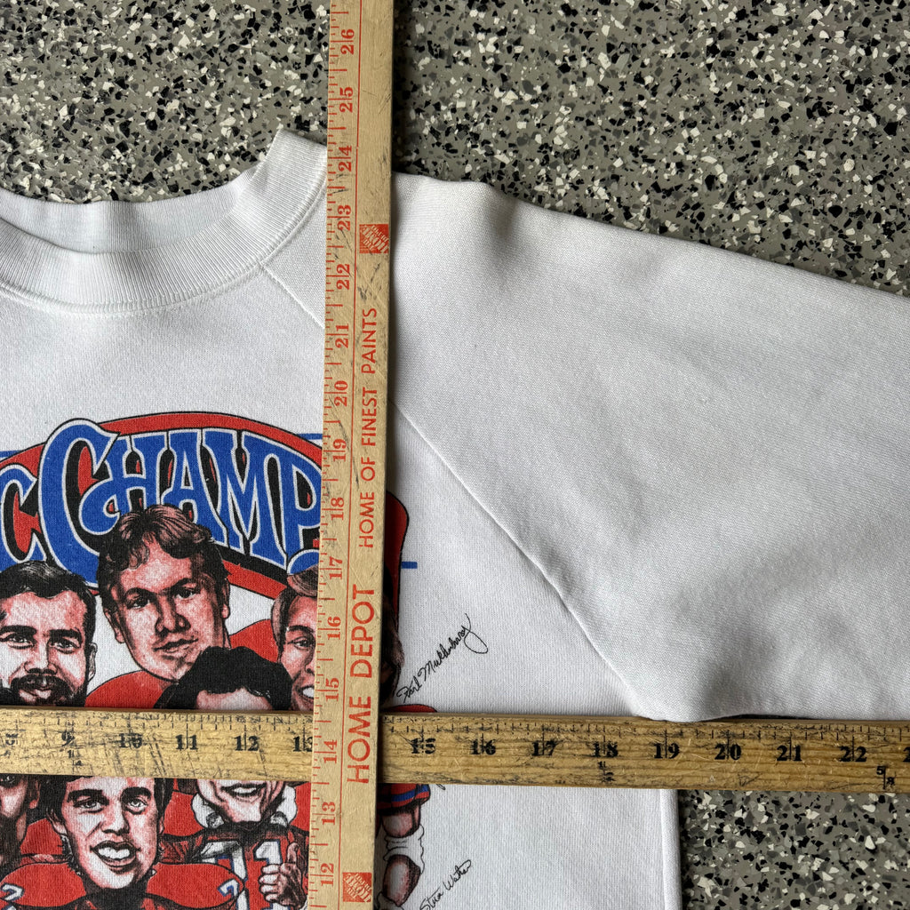 1980s Nfl Broncos Super bowl Champs Character sweatshirt (S)