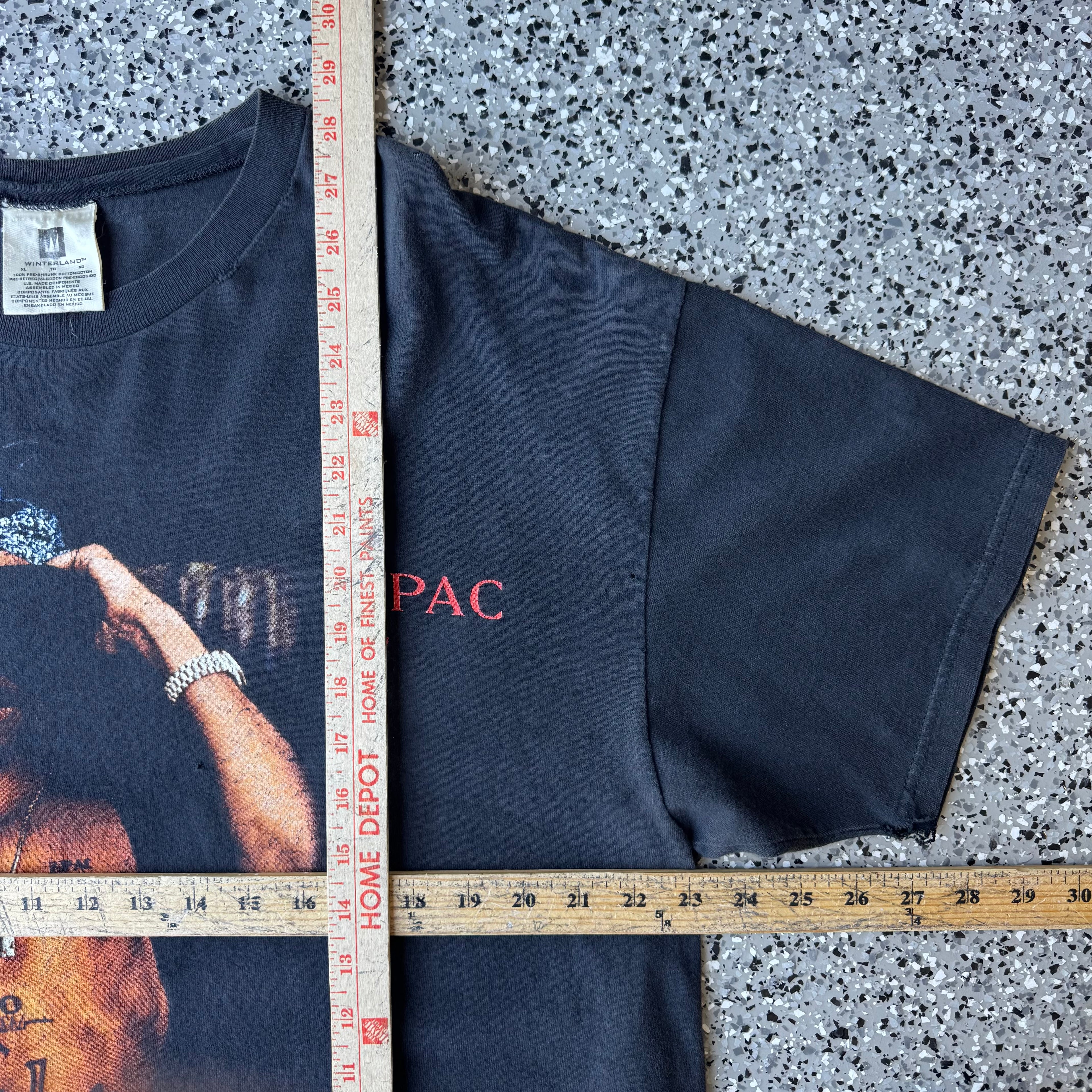 1990s 2Pac “All eyes on me” Rap Tee