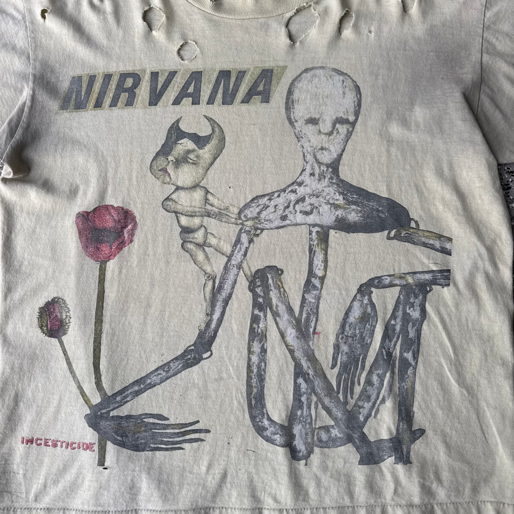 1990s Nirvana “Incesticide” Distressed T-Shirt