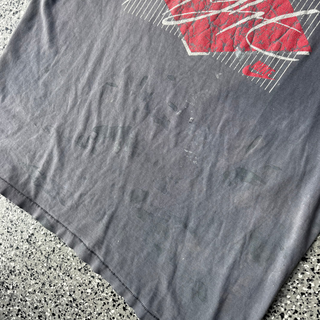 1990s Nike Air Jordan 4 Flight Faded T-Shirt *FREE*