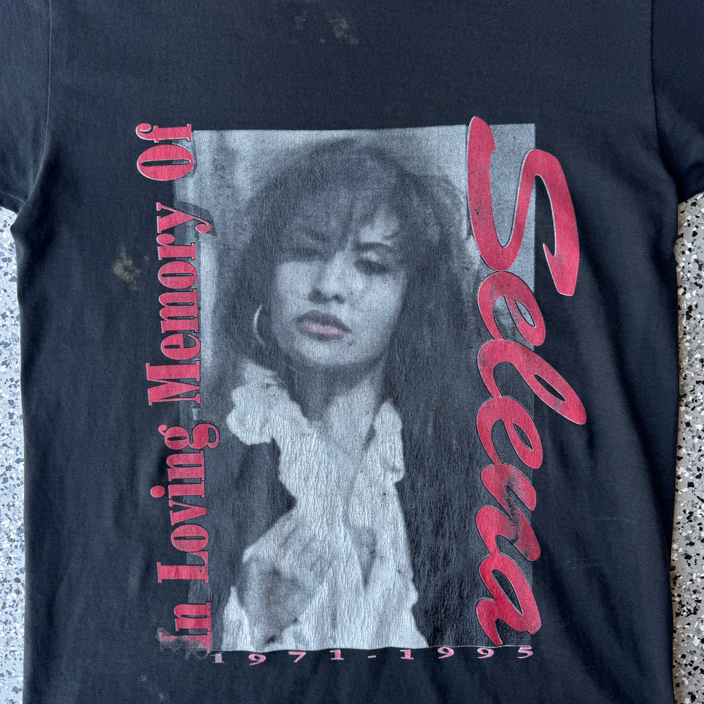 1990s Selena In loving memory of Memorial T-Shirt