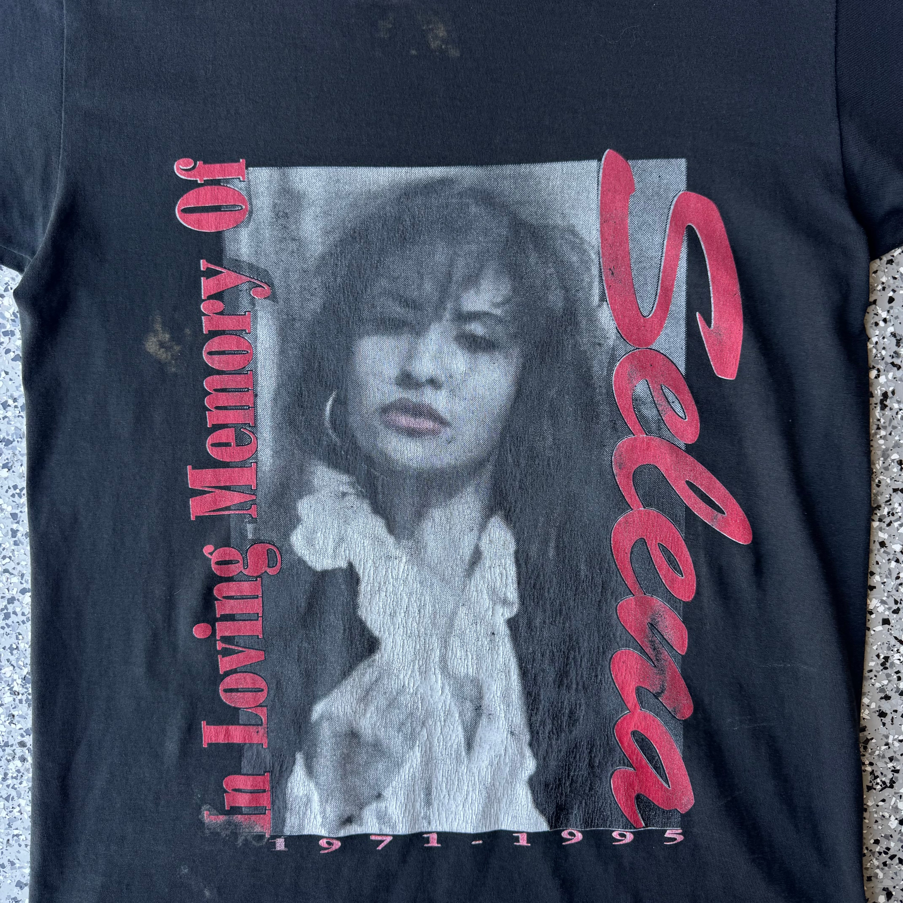 1990s Selena In loving memory of Memorial T-Shirt