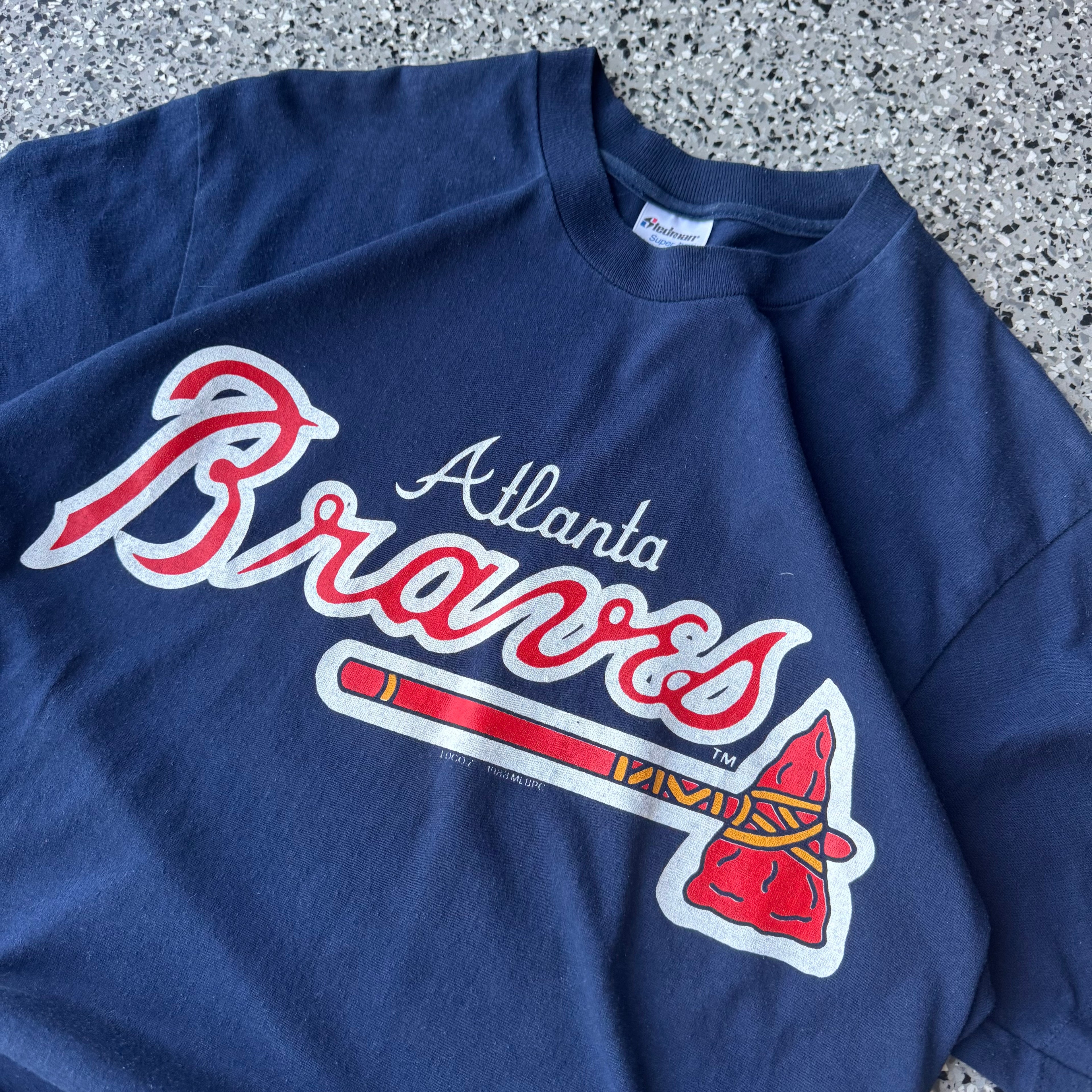 1980s Atlanta Braves Baseball T-shirt (M)