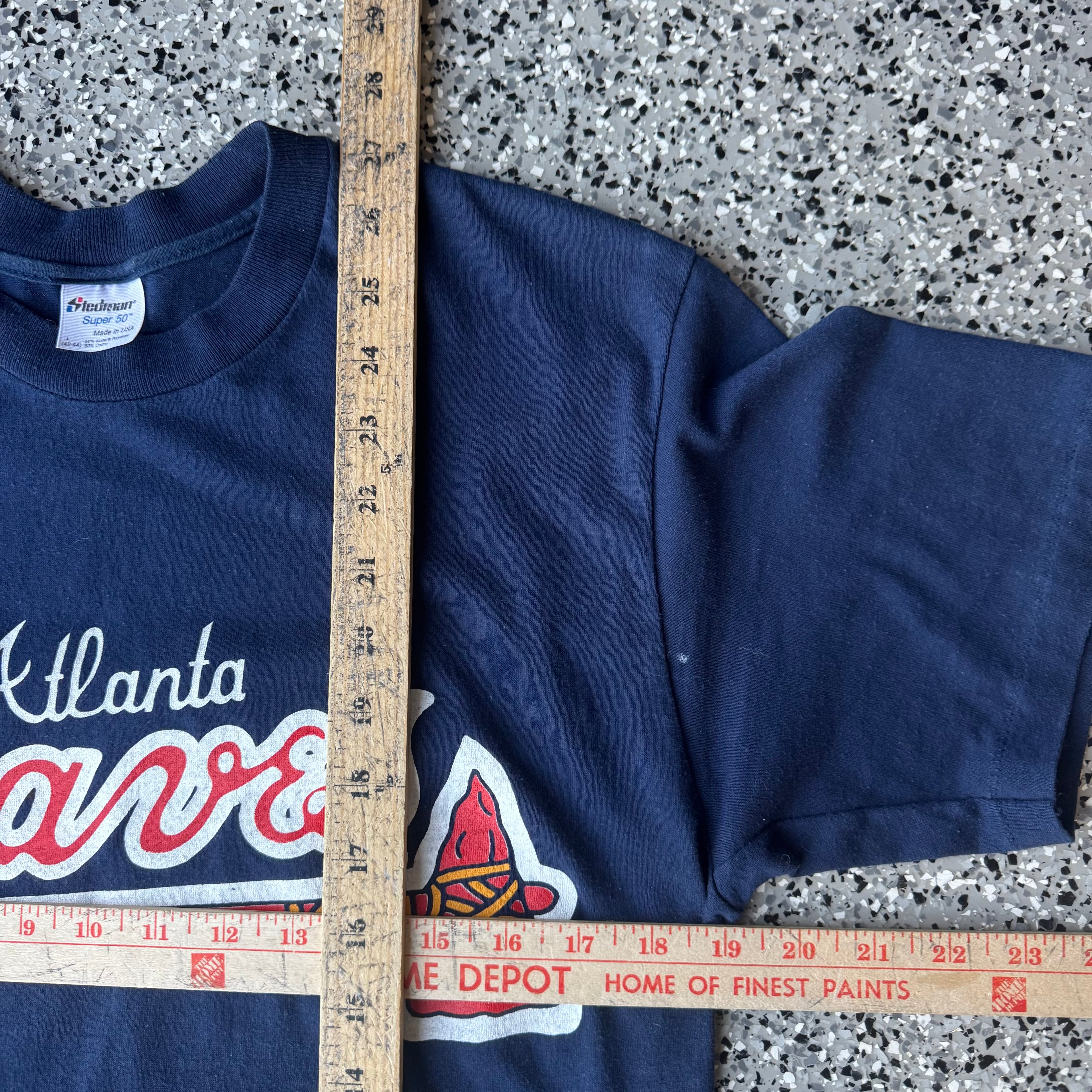 1980s Atlanta Braves Baseball T-shirt (M)