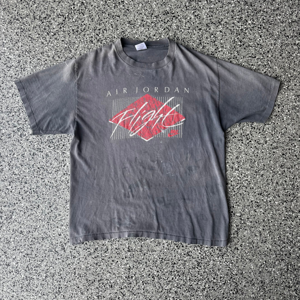 1990s Nike Air Jordan 4 Flight Faded T-Shirt *FREE*