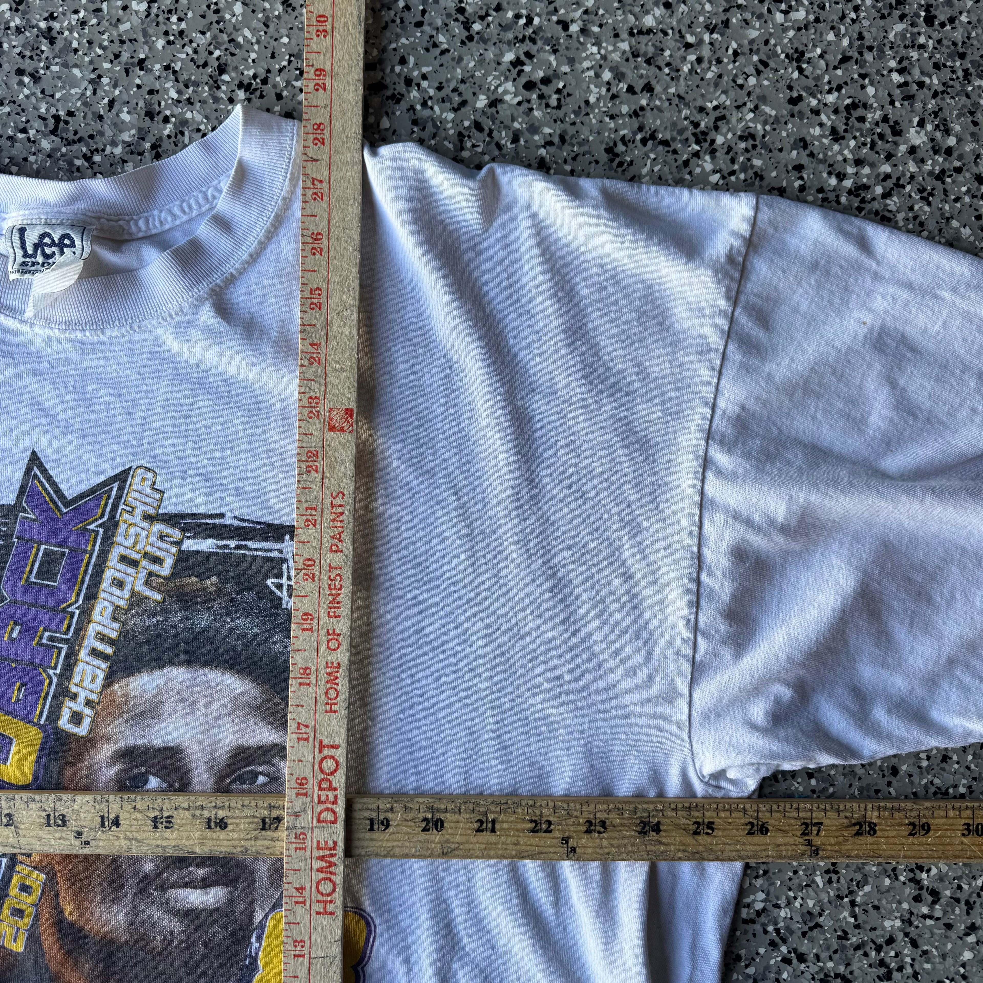 2001 Nba Lakers Shaq x Kobe “Back to back” T-shirt (XL)