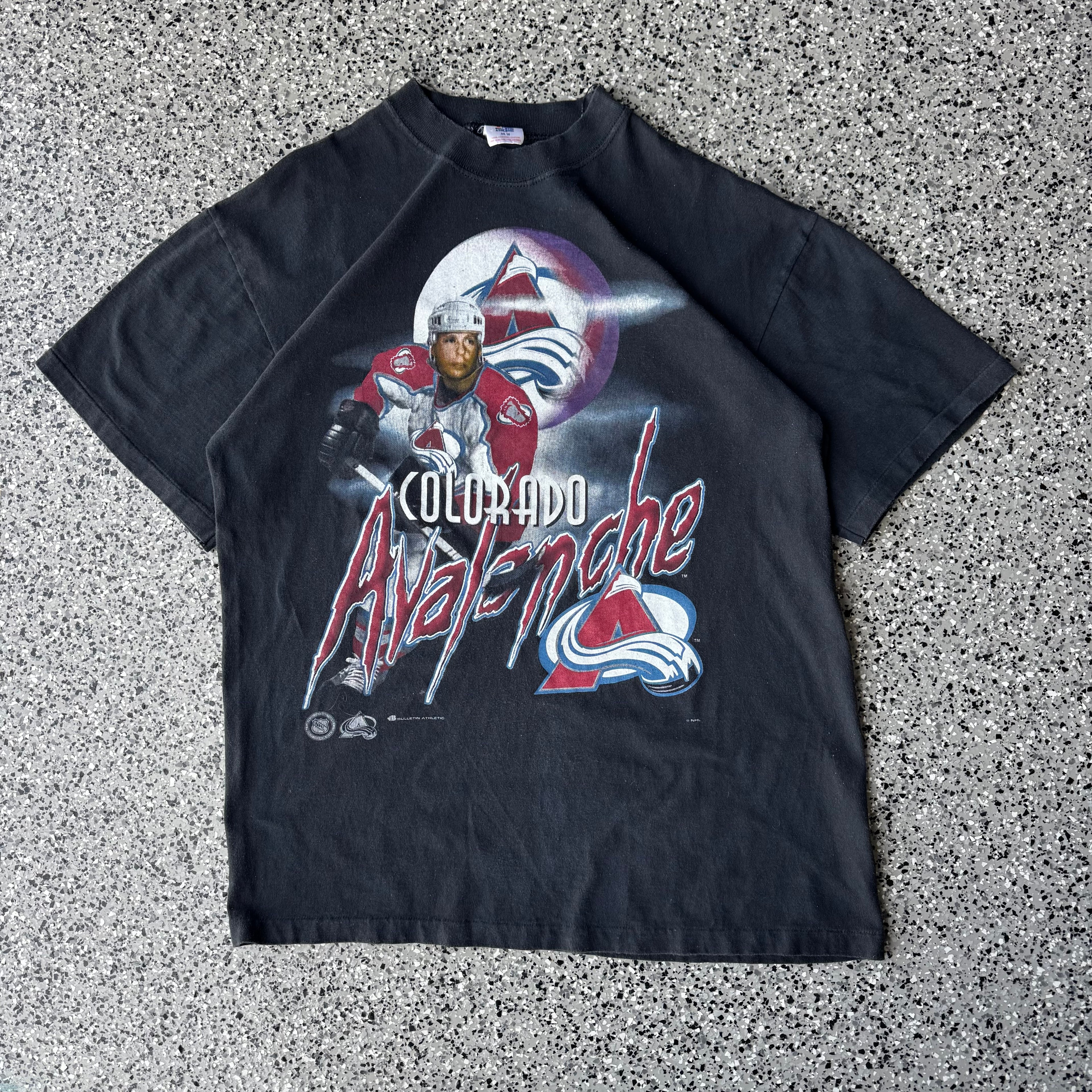 1990s Colorado Avalanche Hockey T-shirt (M)