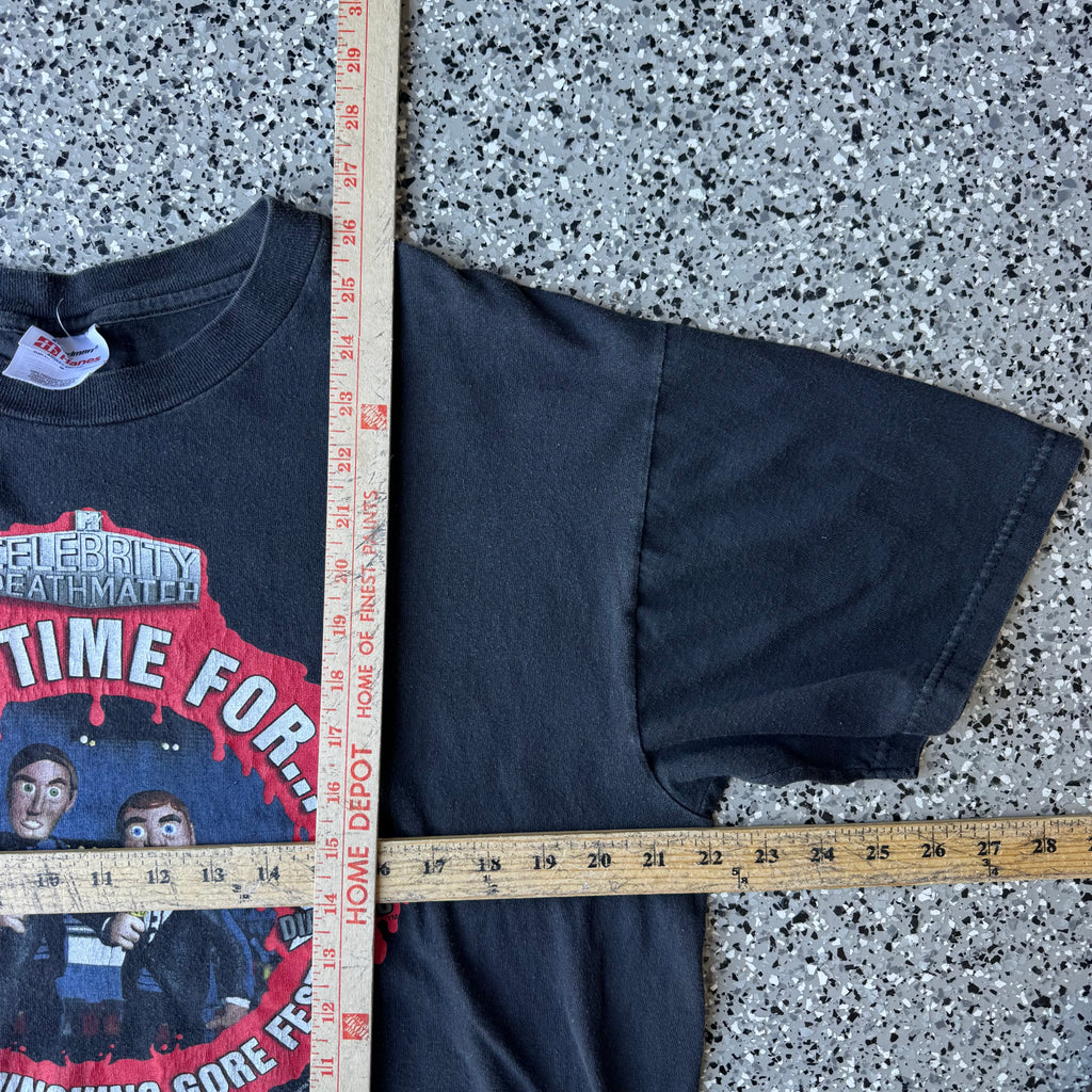 1993 MTv Celebrity death match gore fest t-shirt