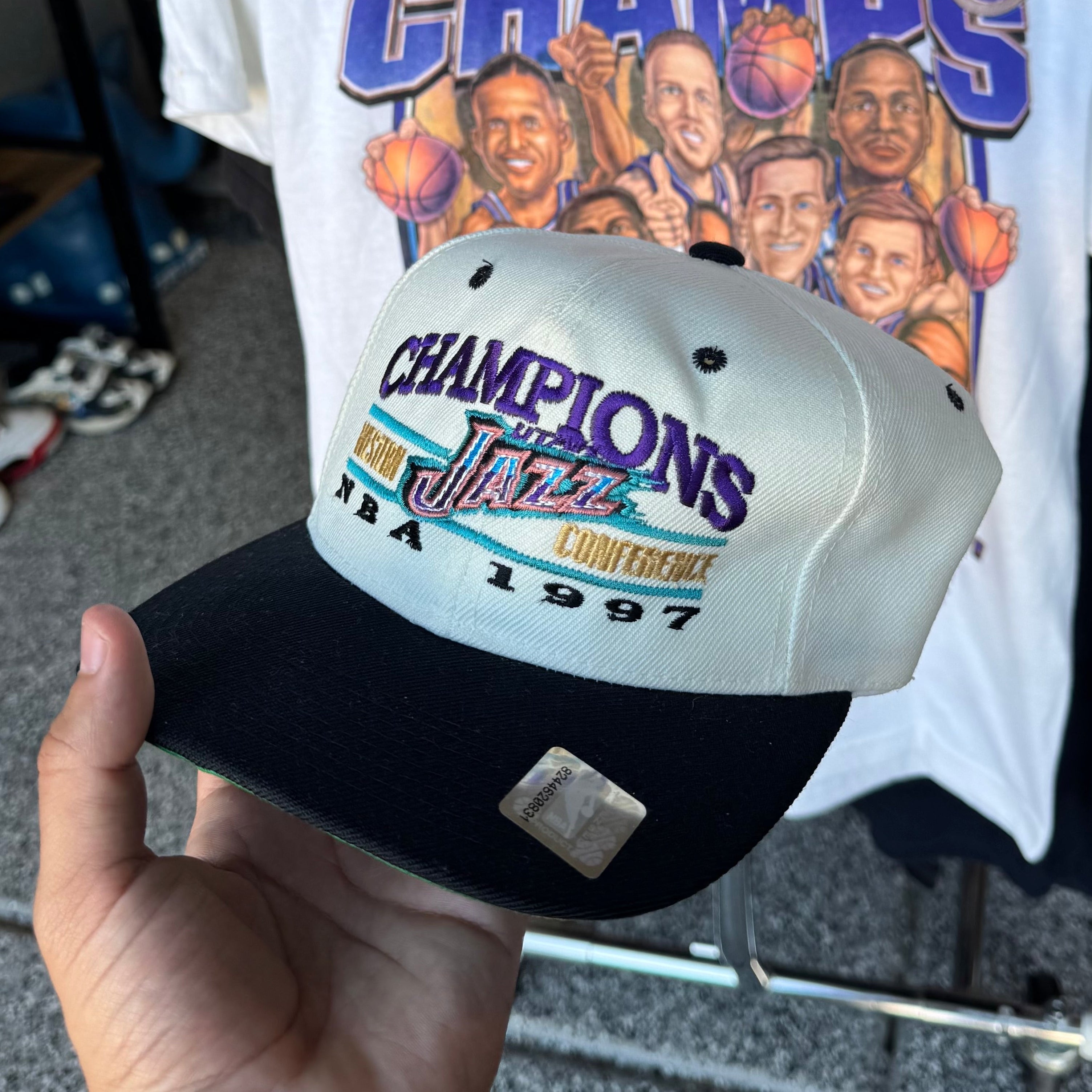 1997 Utah Jazz Champs Hat NEW