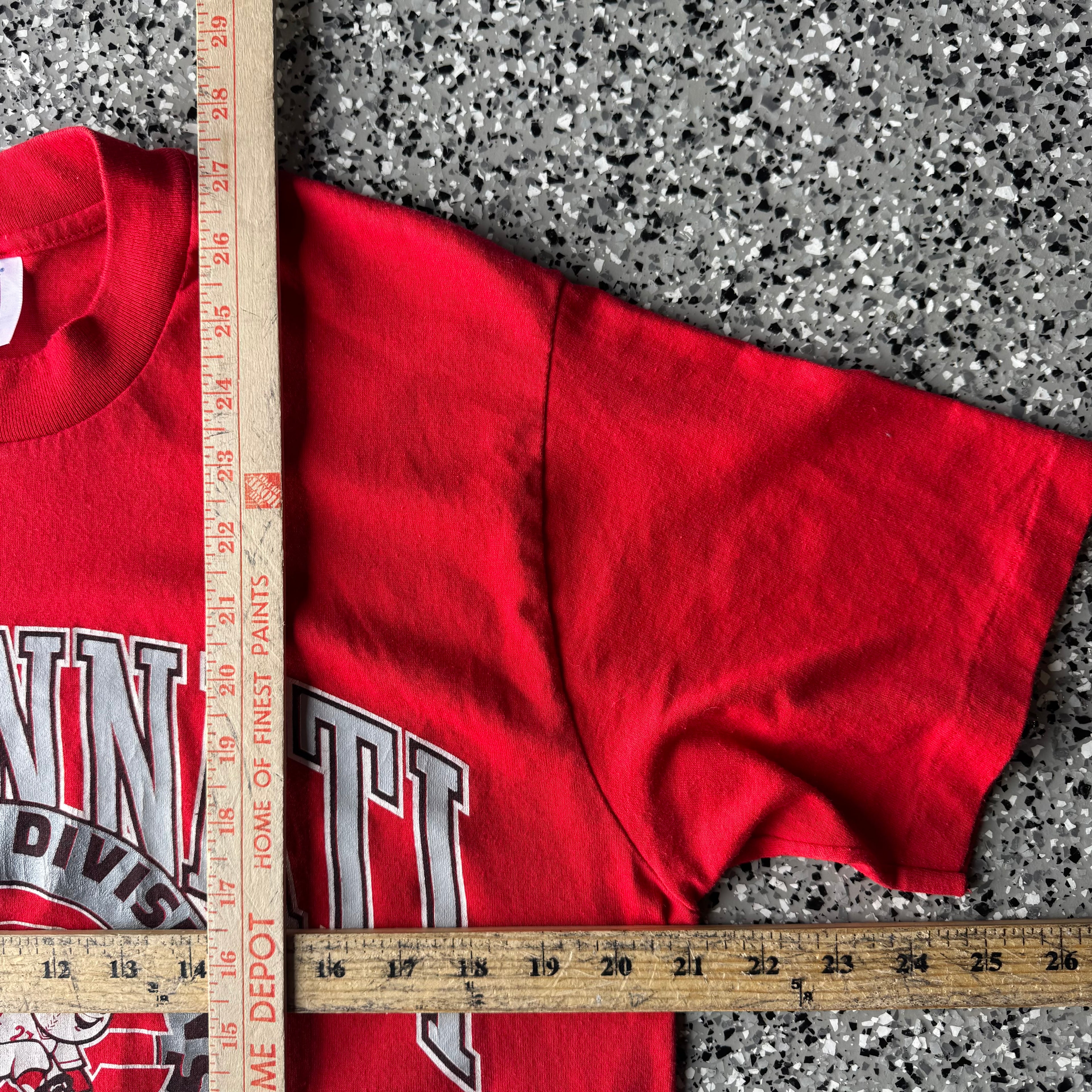 1990s Cincinnati Reds National League Champions T-Shirt (M)