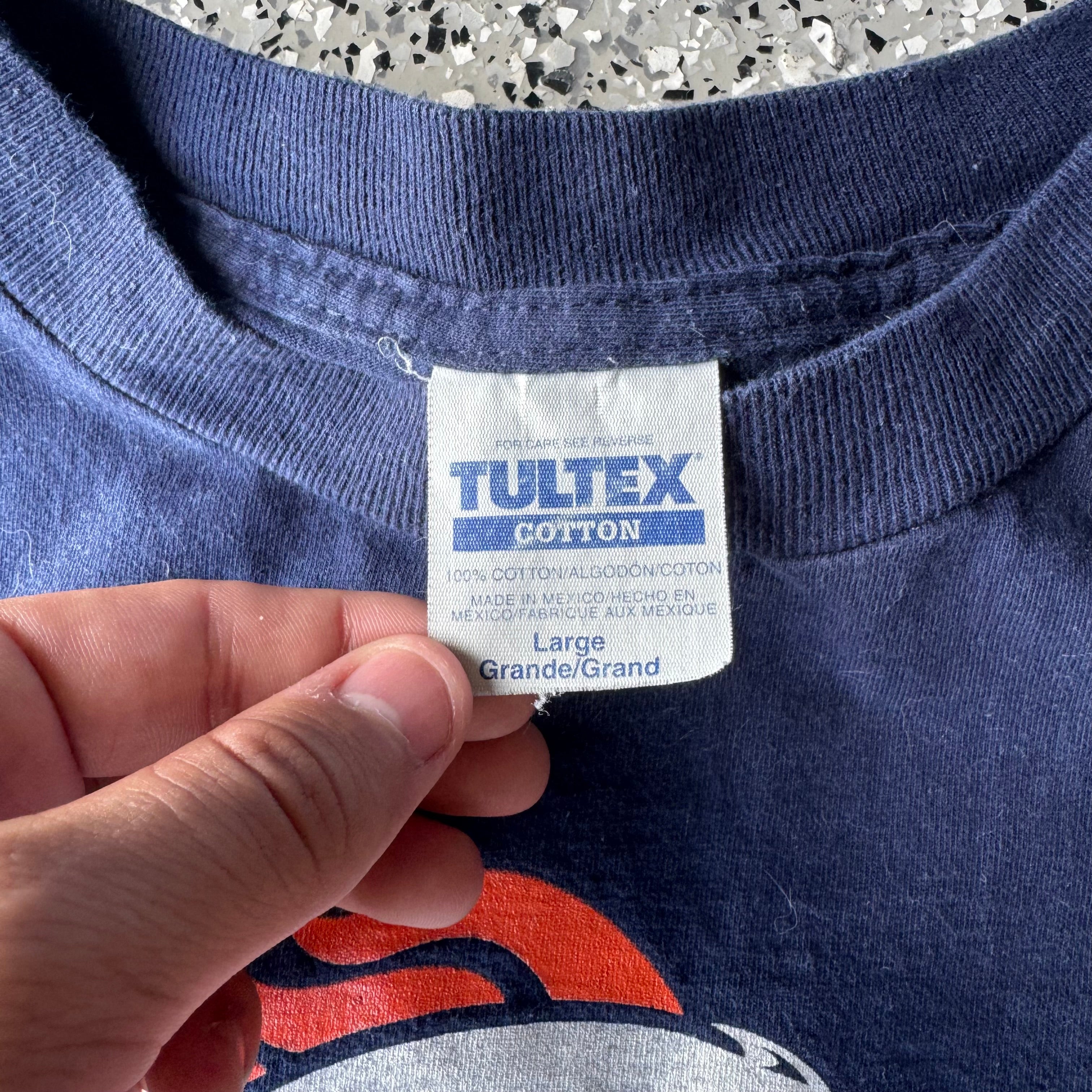1990s Denver broncos Super bowl champions T-shirt (L)