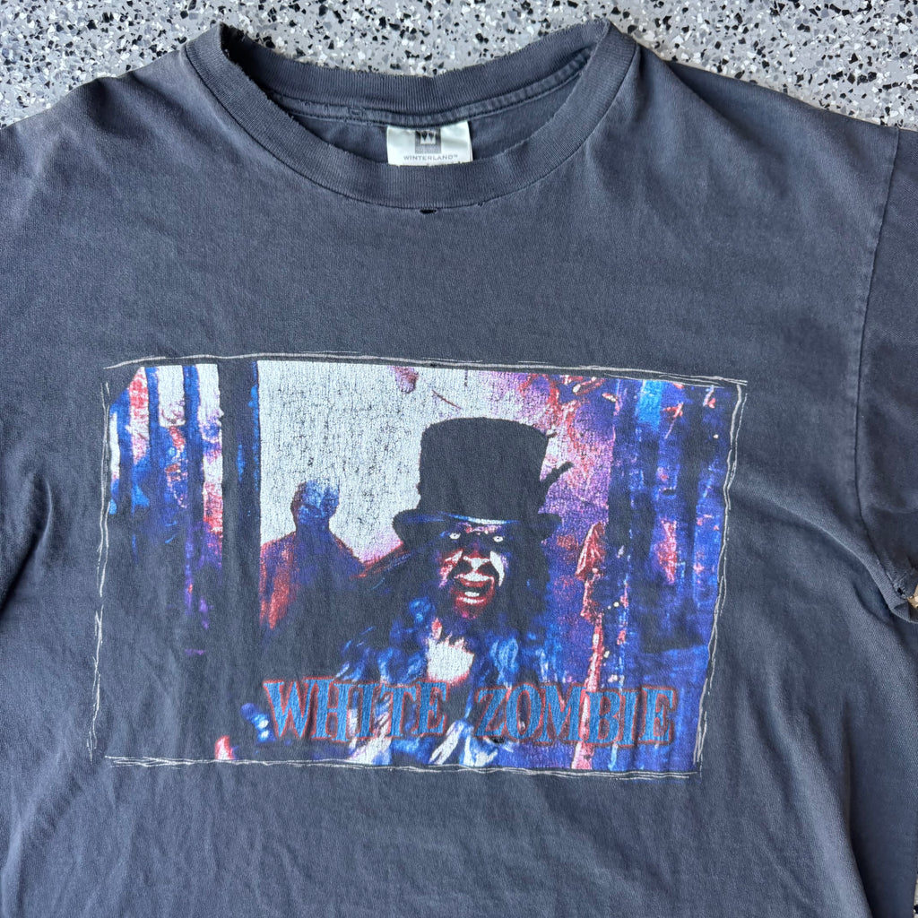 1990s White Zombie Astro creep Faded shirt