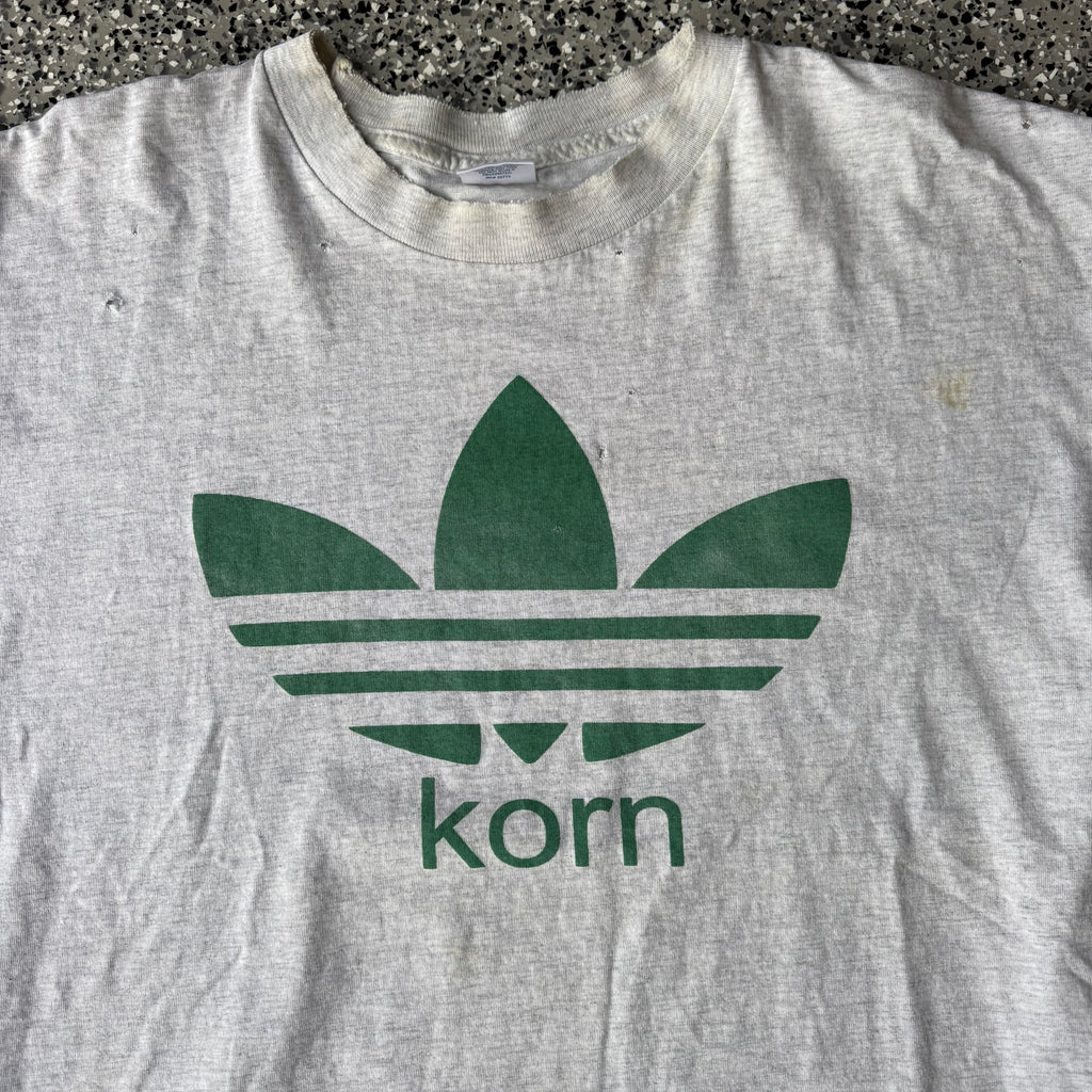 1990s Korn Weed Adidas Bootleg T-shirt