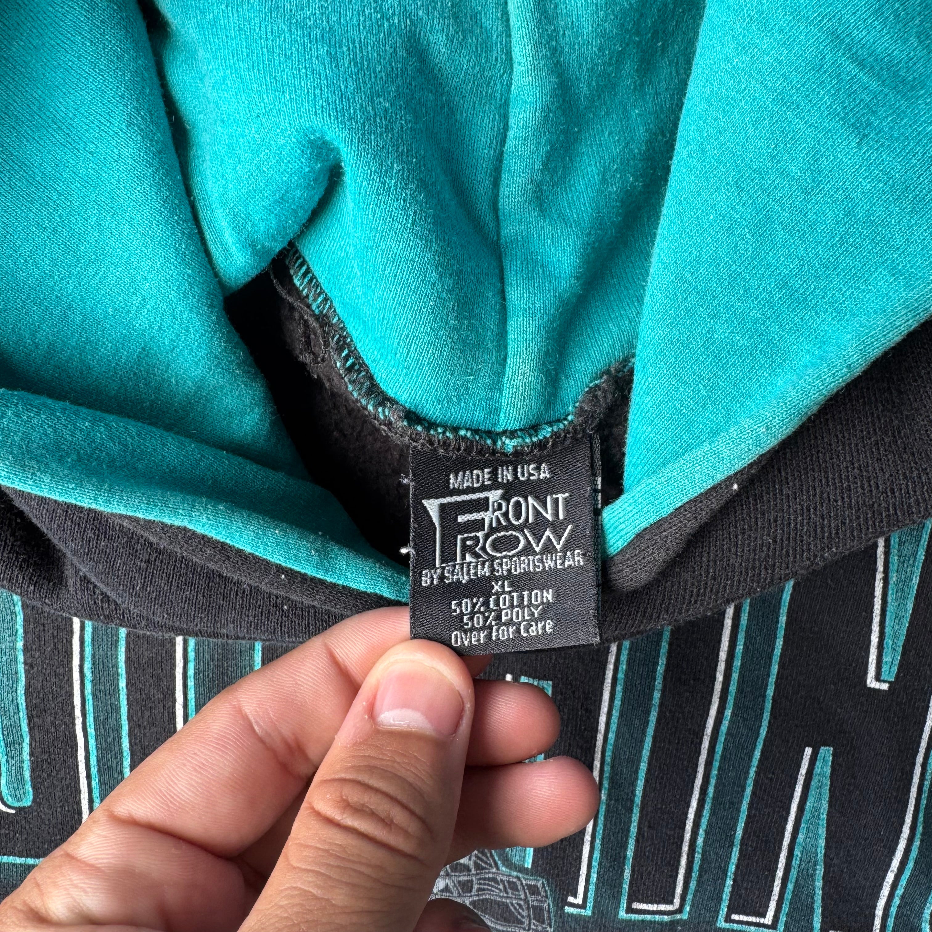 1990s Miami Dolphins Football Salem Sportwear Hoodie