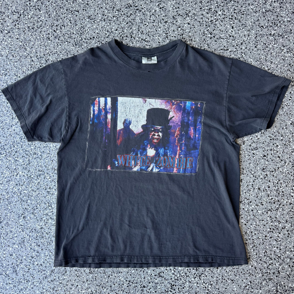 1990s White Zombie Astro creep Faded shirt