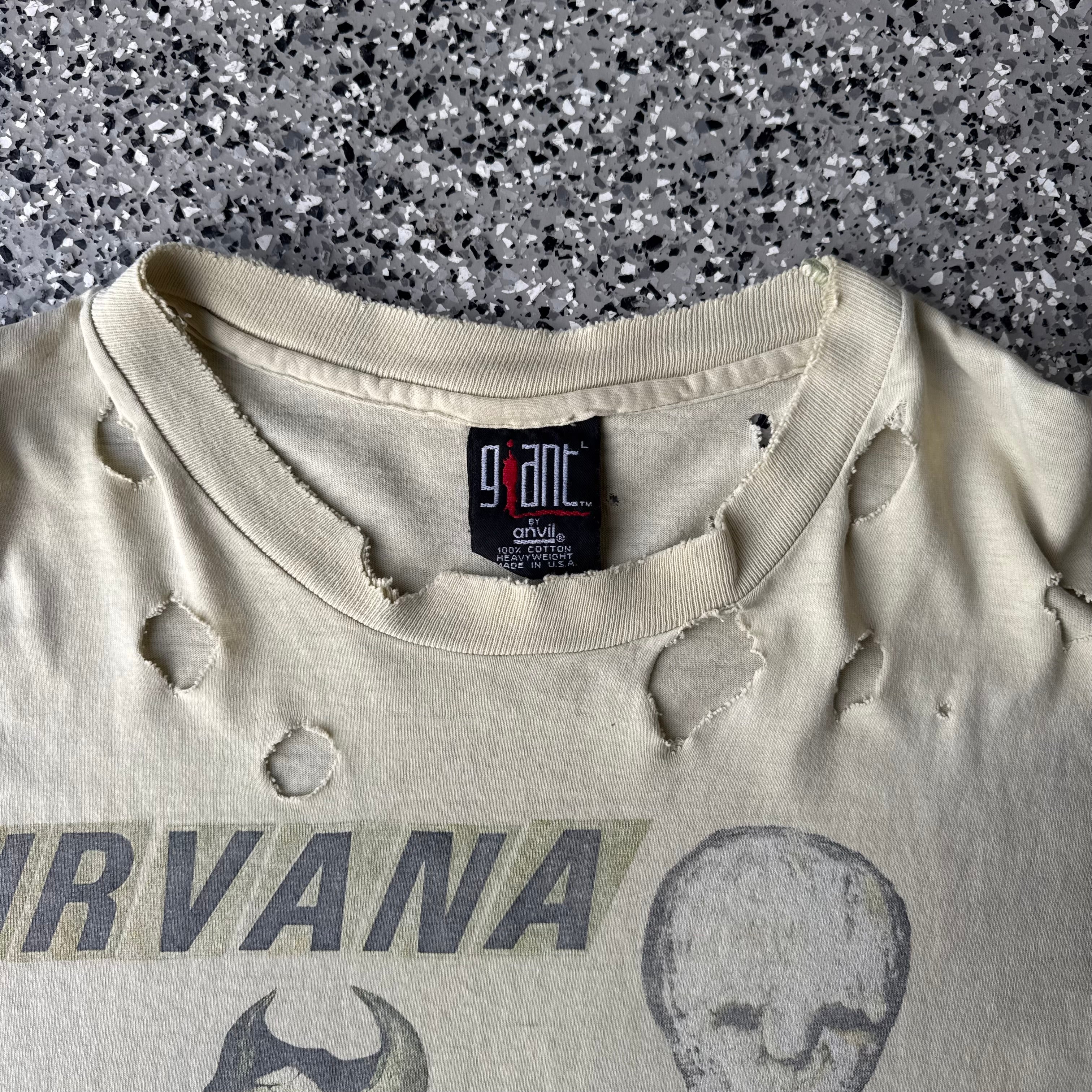 1990s Nirvana “Incesticide” Distressed T-Shirt