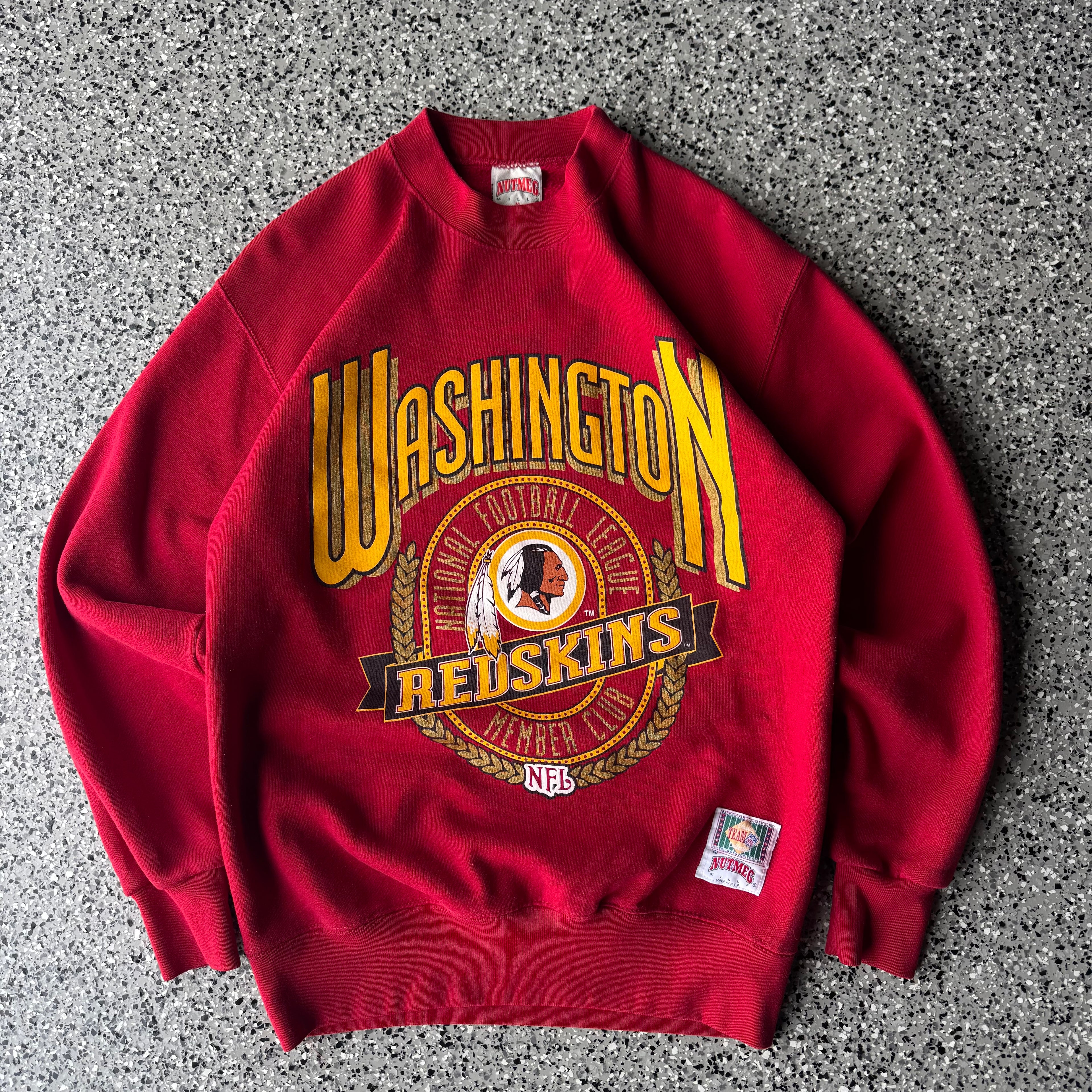 1990s Washington Redskin Nutmeg Red Crewneck (M)