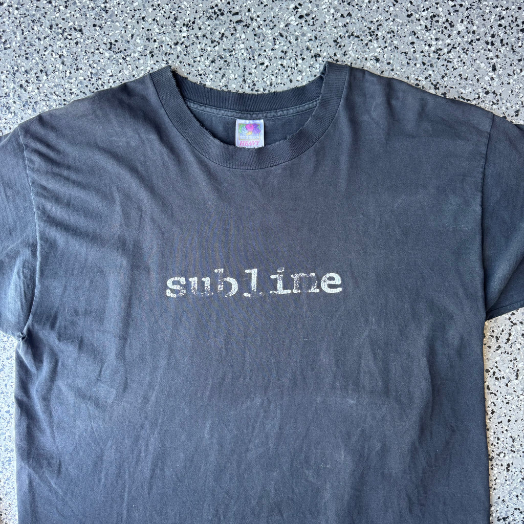 1990s sublime skunk records Faded T-shirt