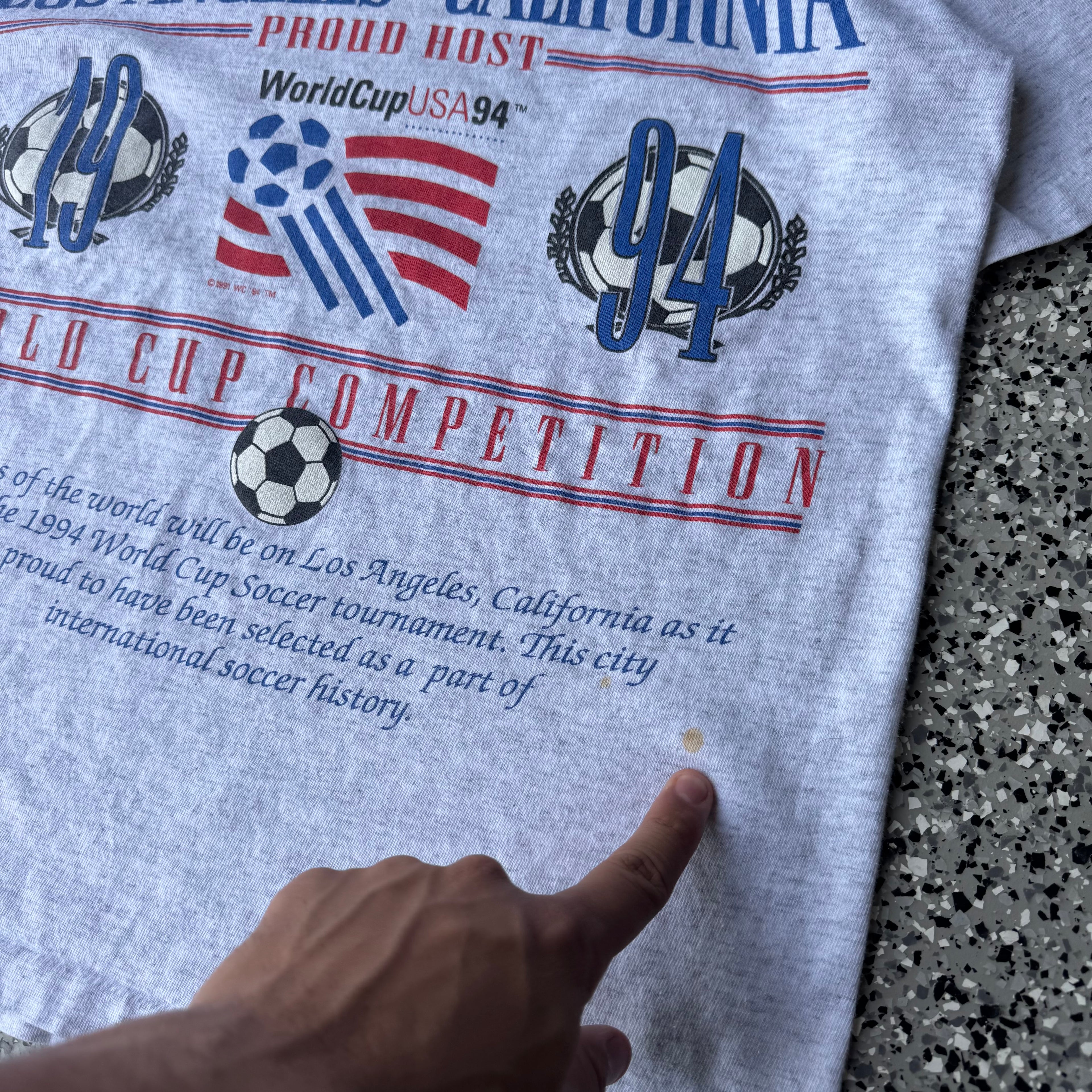1990s USA World cup 94’ Soccer History shirt (M)