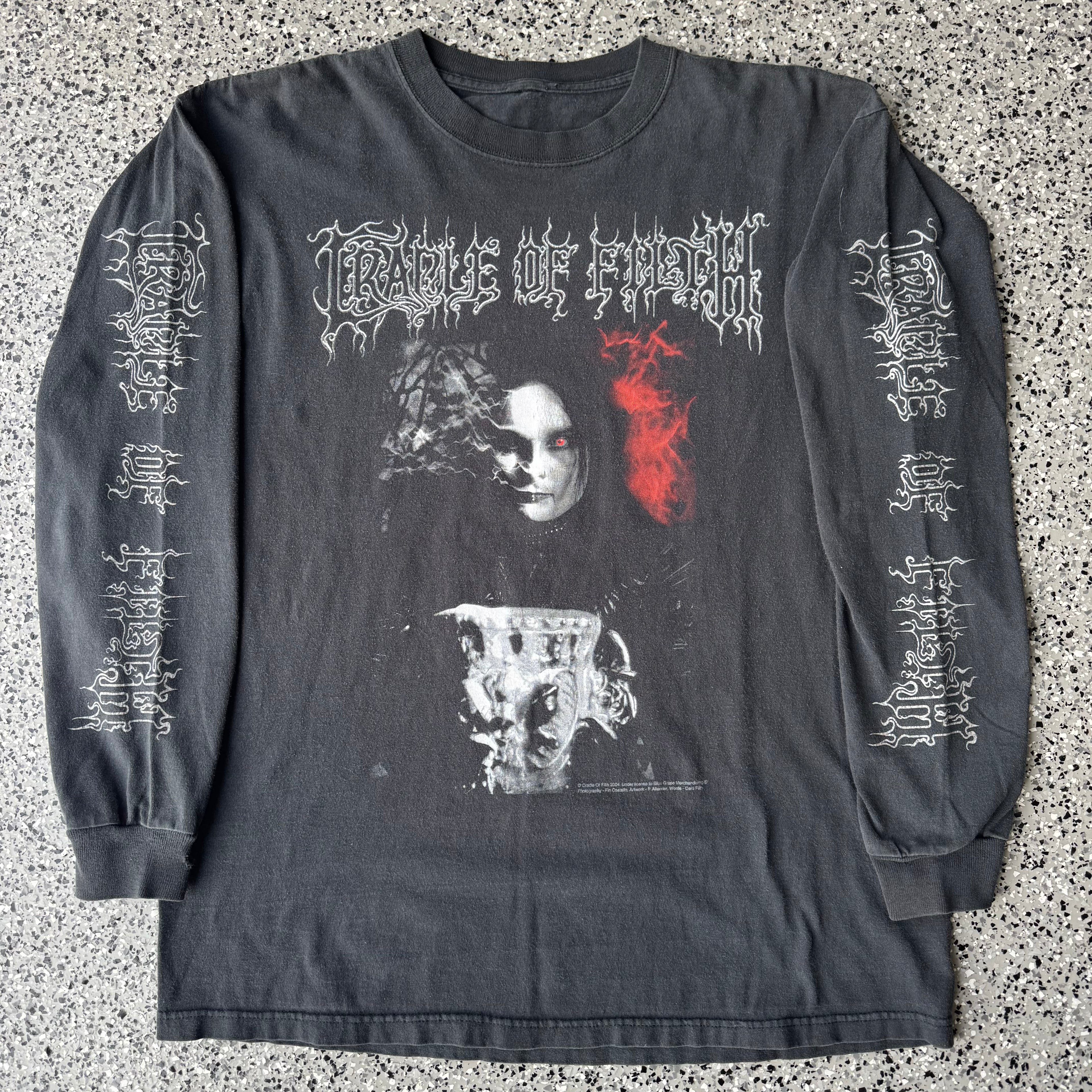 2004 Cradle of filth “Black is my heart” L/S