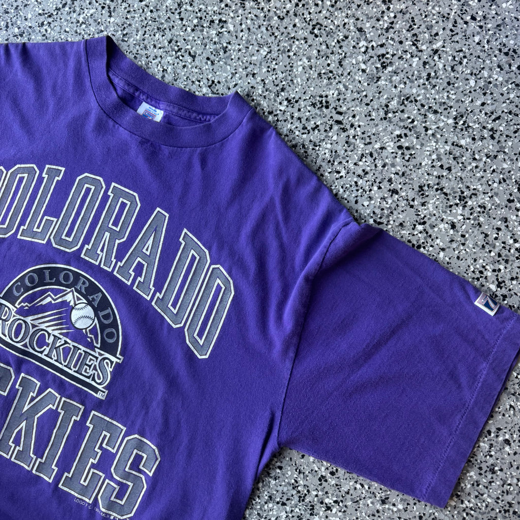 1990s Colorado rockies baseball t-shirt (XL)