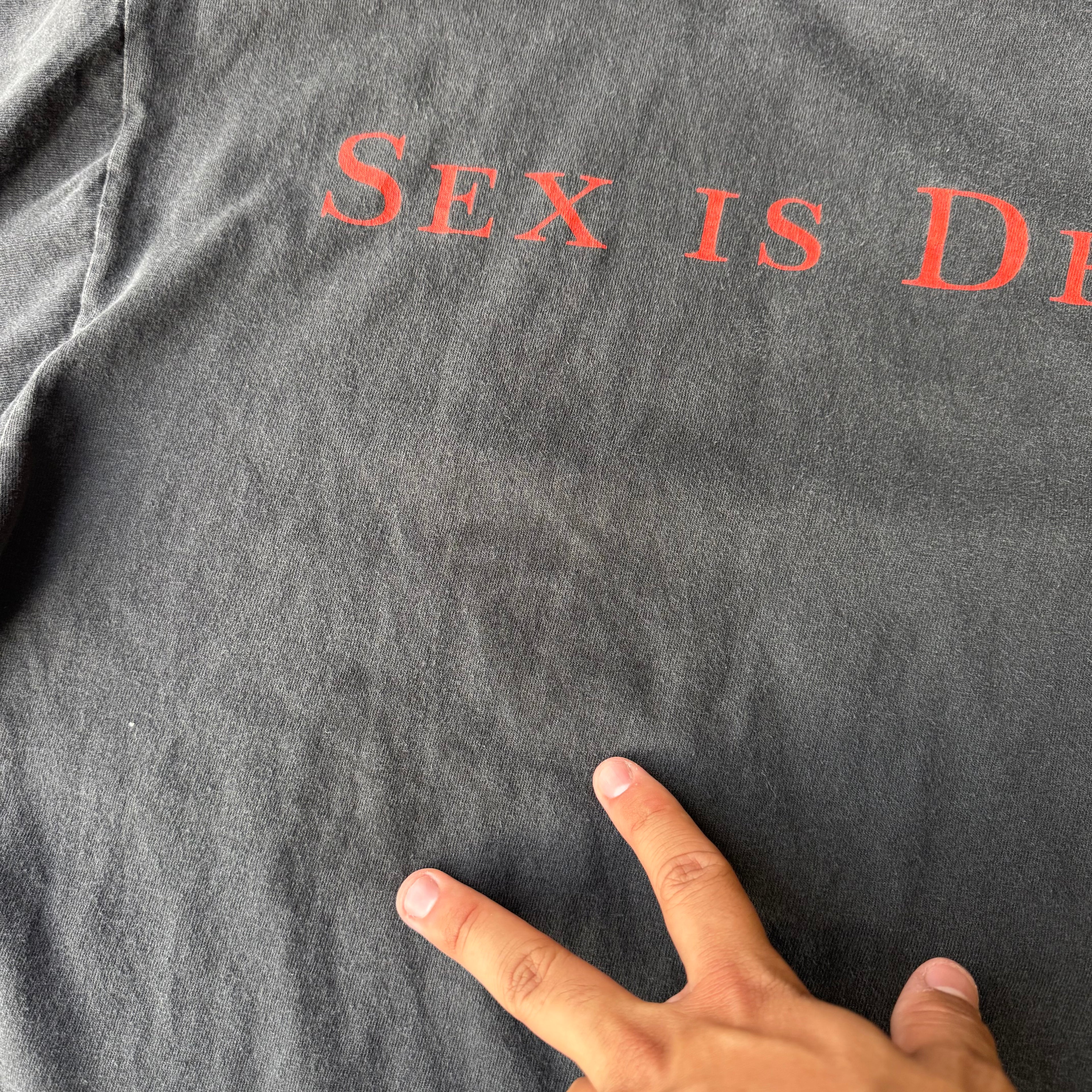 1990s Marilyn Manson “Sex is Dead” Faded T-shirt
