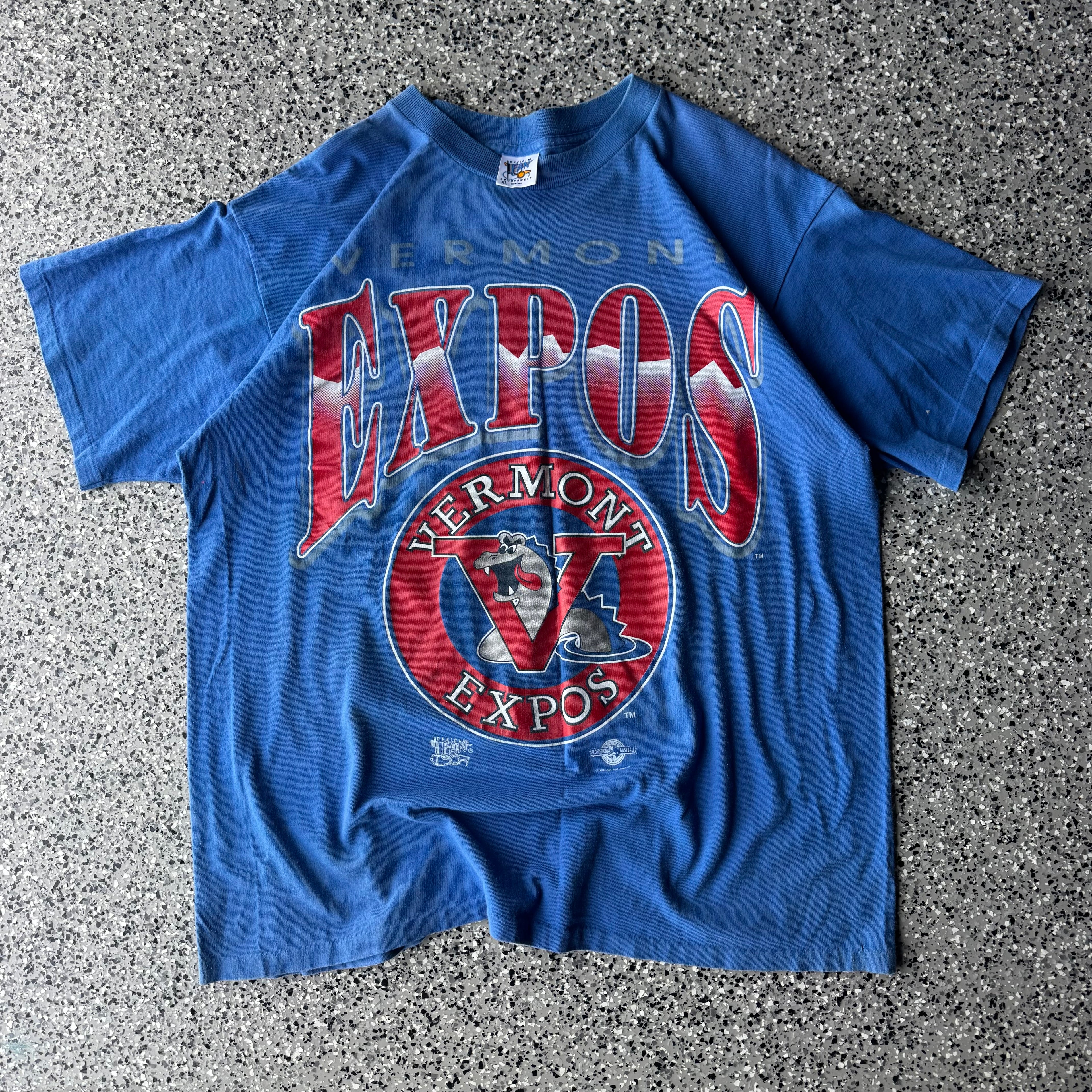 1990s Vermont Expos Baseball Minor league shirt (XL)